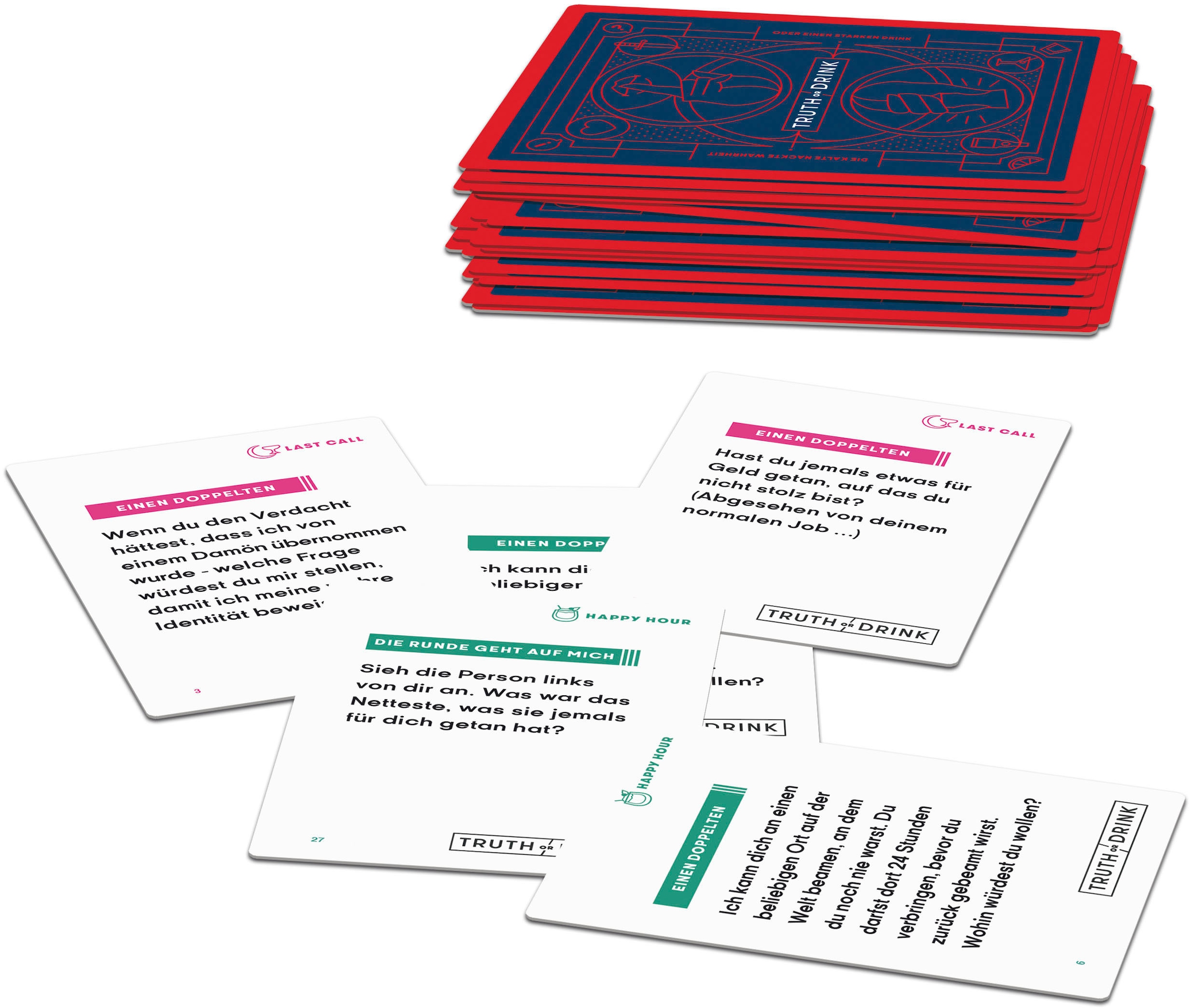 HUCH! Spiel »Truth or Drink«