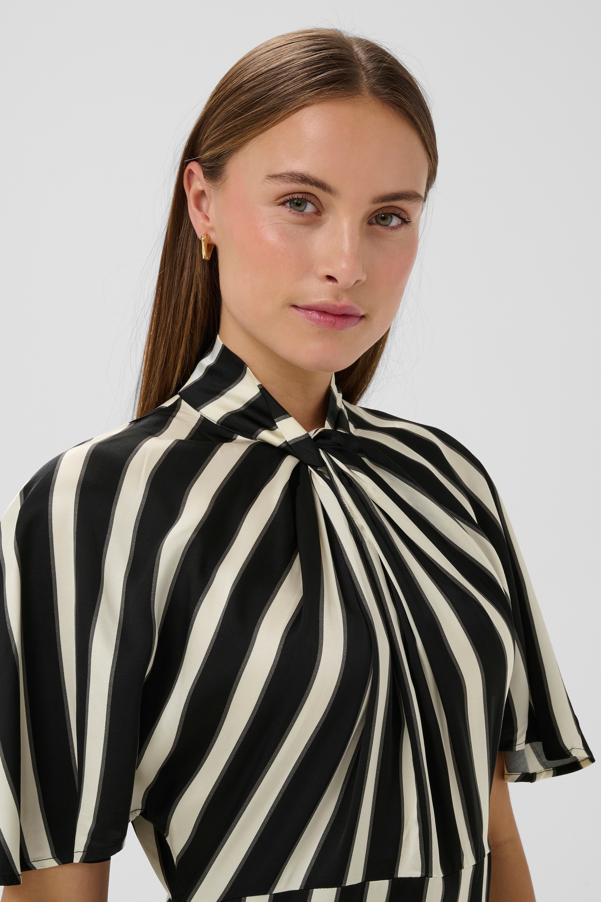 SOAKED IN LUXURY Midikleid »Damen Kleid SLClero«
