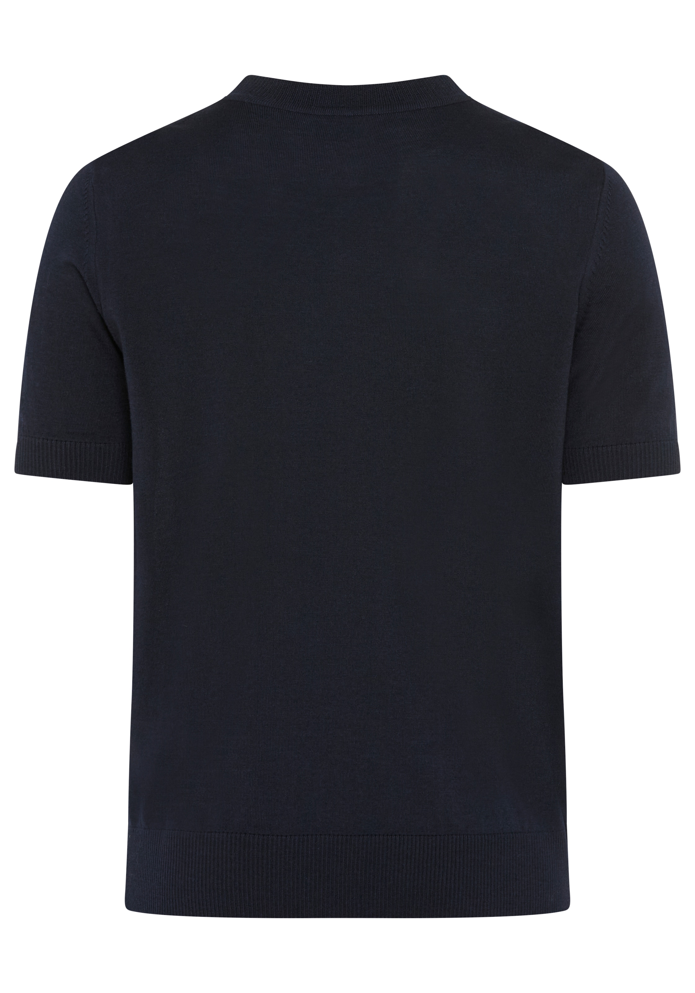 BOSS Kurzarmpullover »Umauro« aus Merinowolle, regular fit