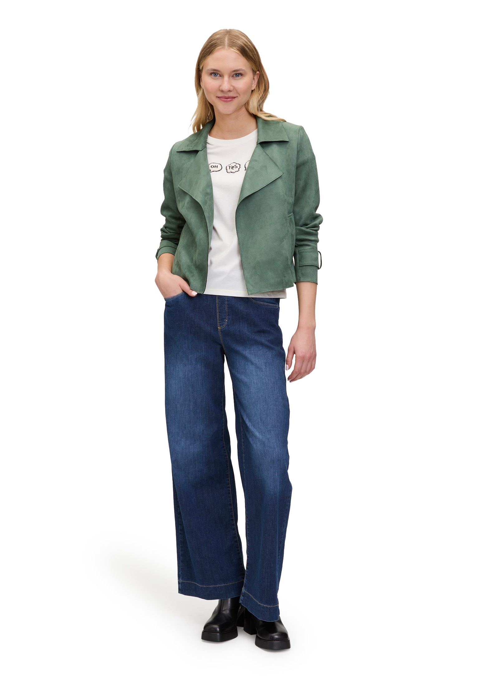 Cartoon Jackenblazer »Casual-Jacke mit Taschen«