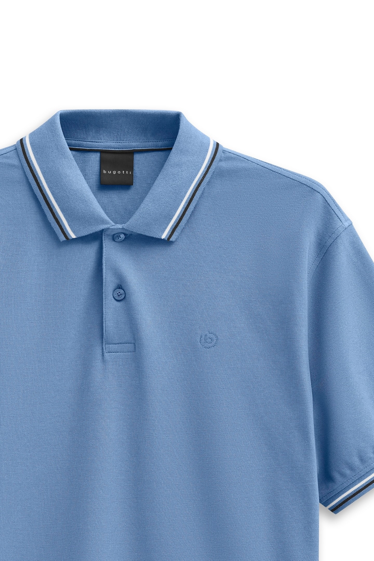 bugatti Poloshirt »Modern Fit«, Basic Essential aus Baumwolle