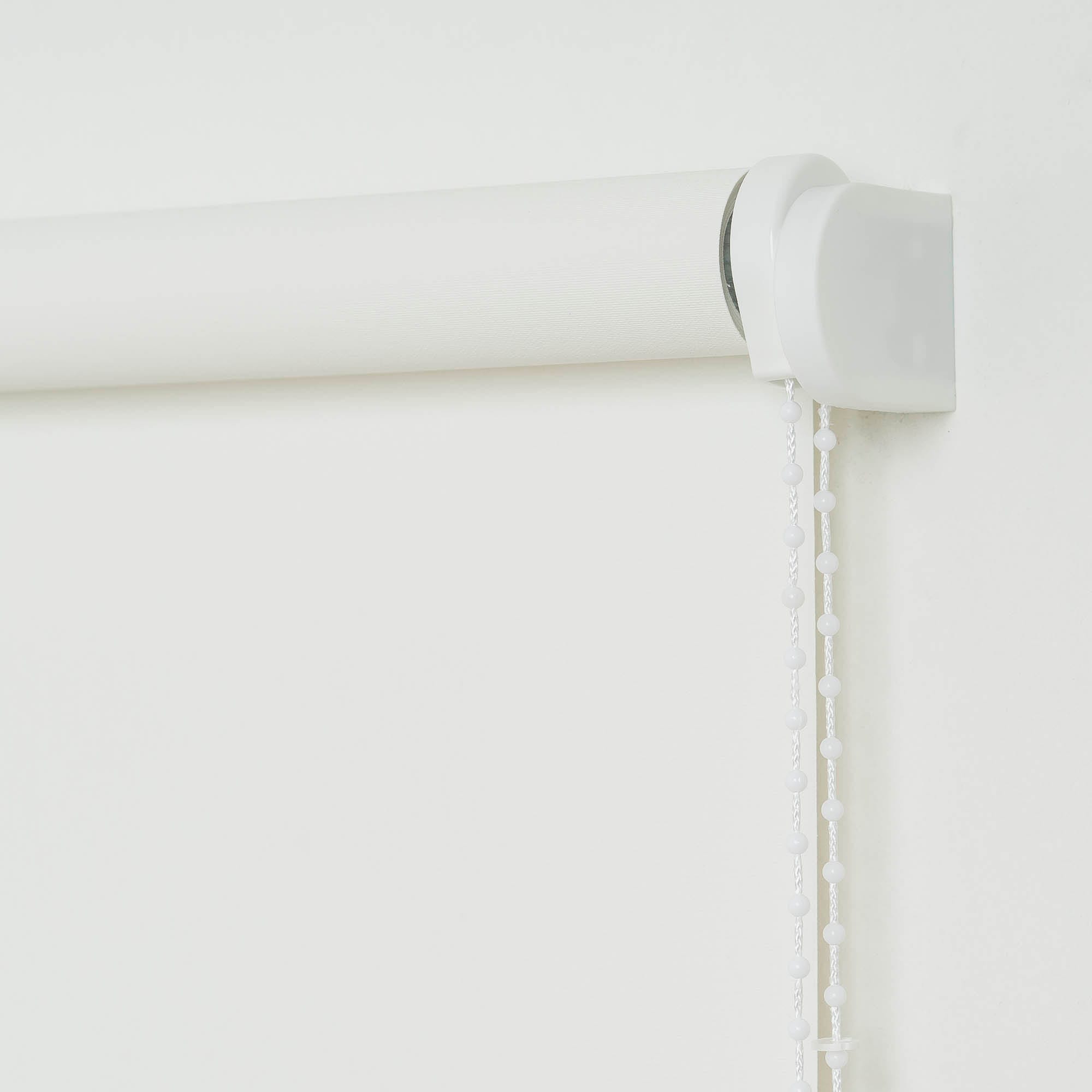 Liedeco Seitenzugrollo »Uni«, Lichtschutz, mit Bohren, freihängend, Welle 36 mm stabiler Kettenzug