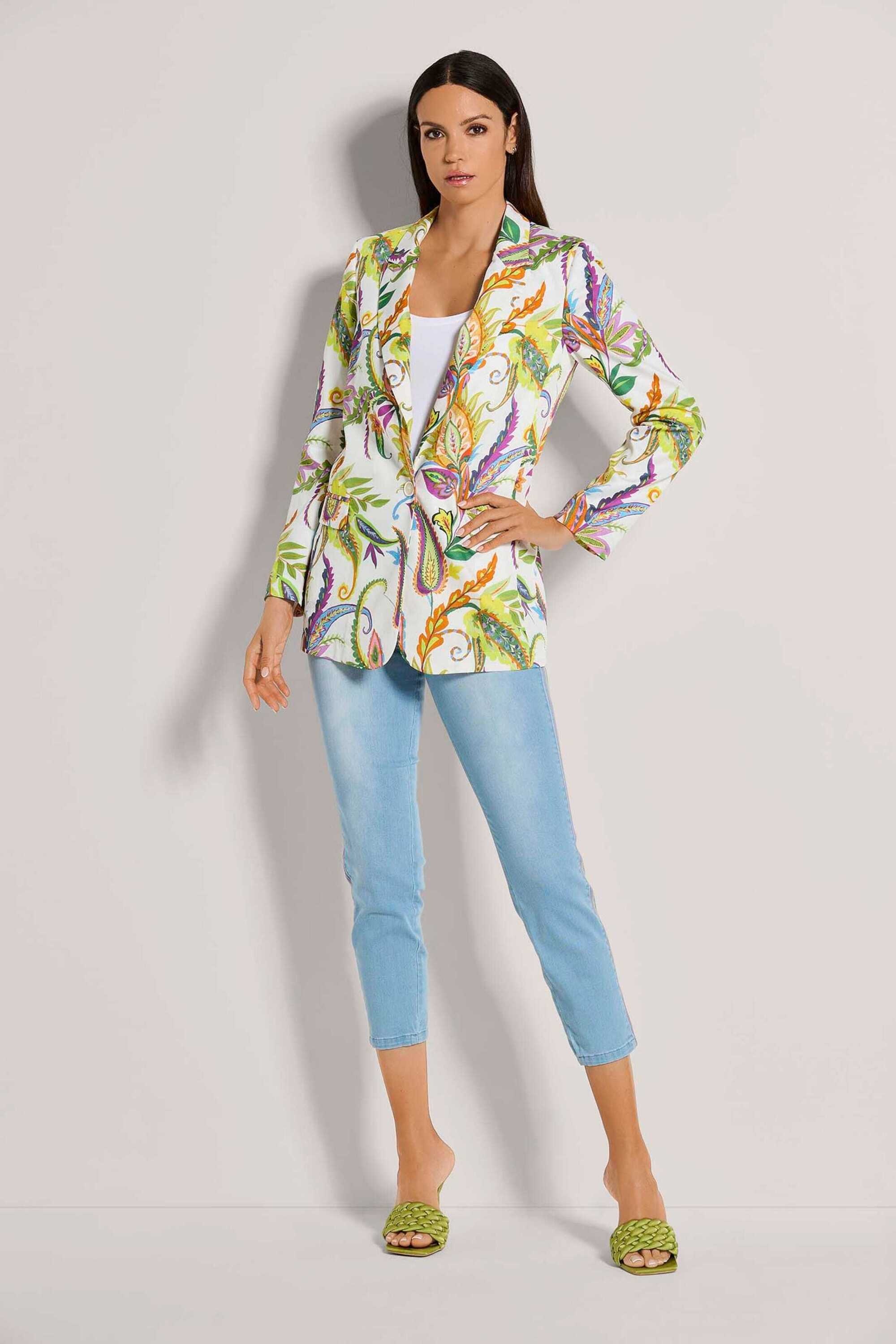 MADELEINE Jackenblazer »Blazer Langer Baumwoll-Blazer«