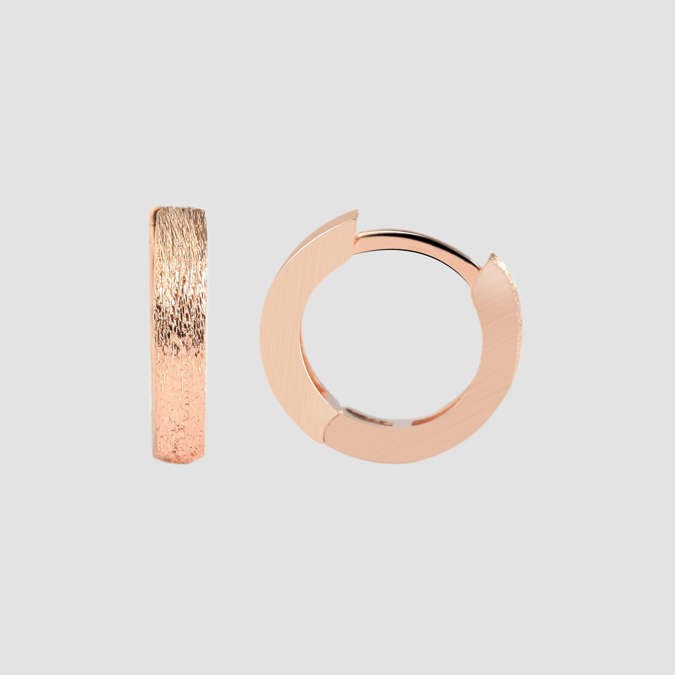 Adelia´s Paar Creolen »Damen Ohrringe ¿ Klappcreole aus 925 Silber«