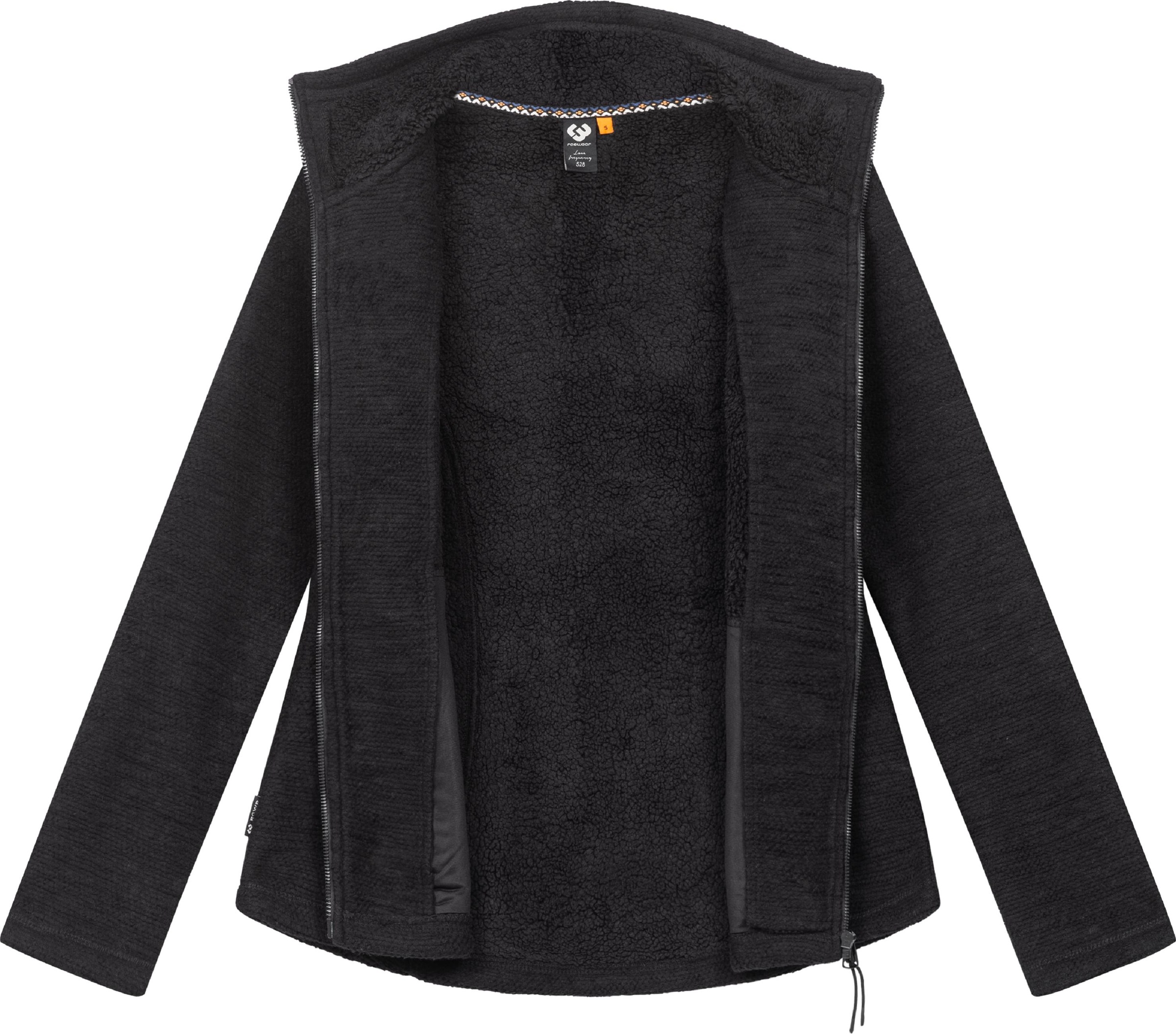Ragwear Kapuzensweatjacke »Strickjacke Liram Melange«