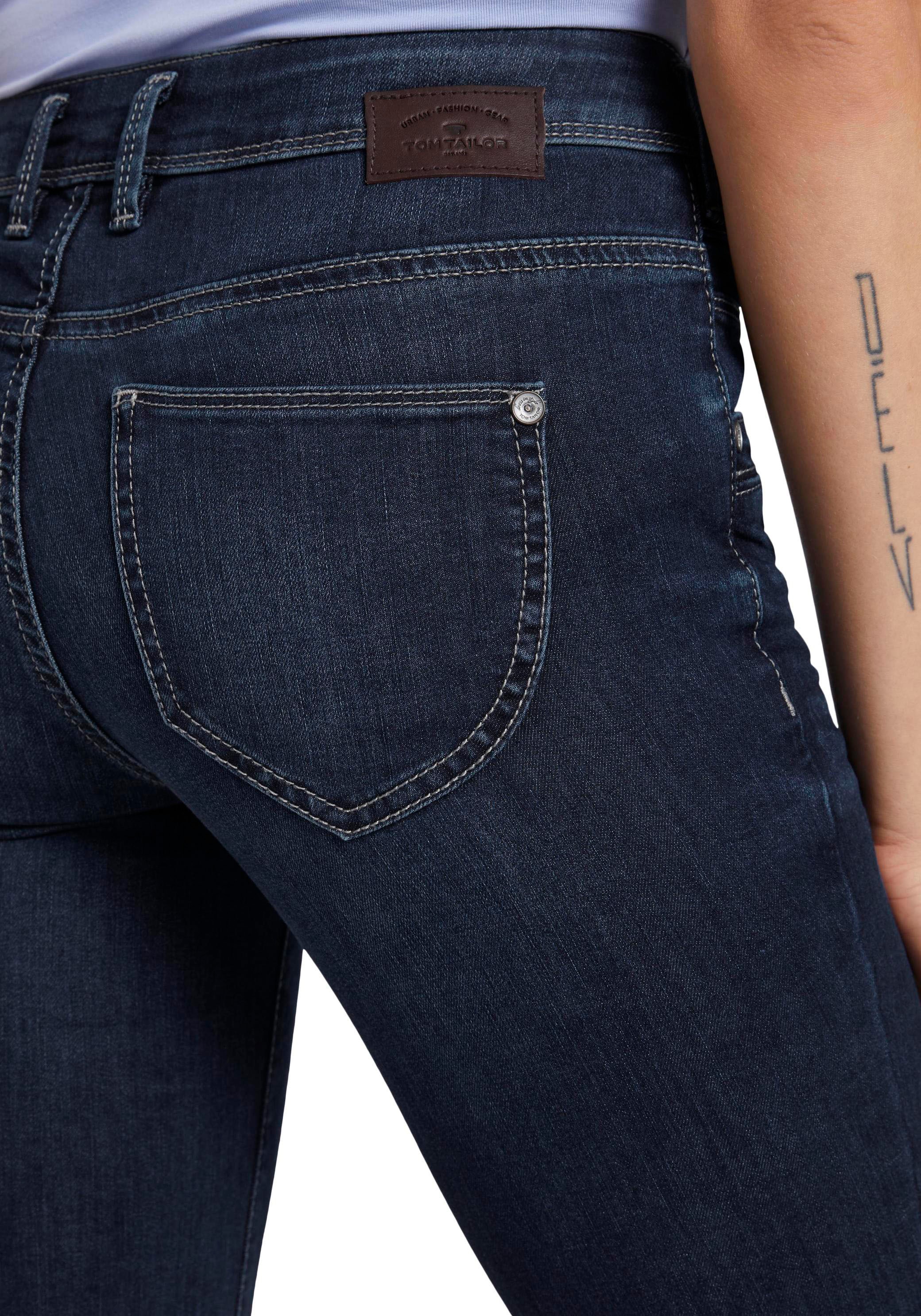 TOM TAILOR Gerade Jeans, mit Kontrastnähten kaufen bei OTTO
