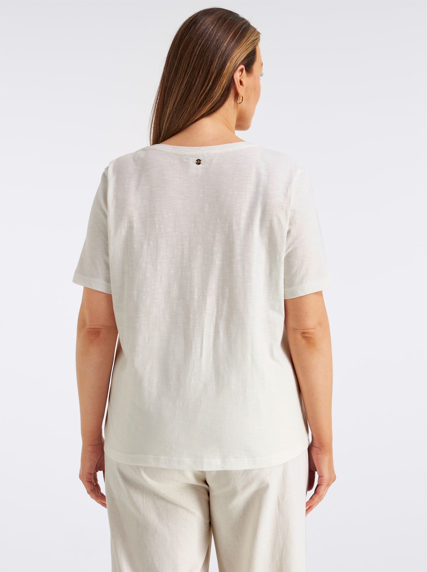 Sheego Rundhalsshirt »Shirt« 1