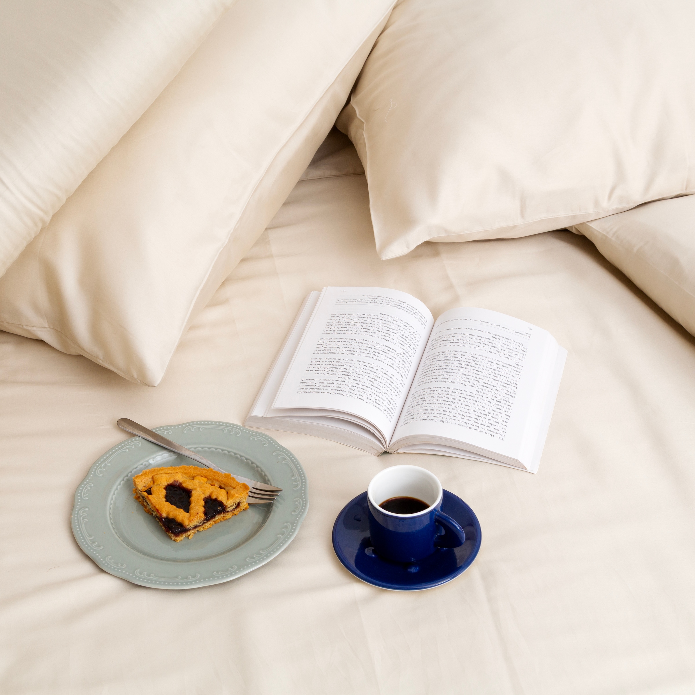 Wolkenfeld Kissenbezug »Mako-Satin Baumwolle Kopfkissenbezug - Premium Kissenbezug« Größe 80x80 und 40x80 cm; versteckter Reißverschluss