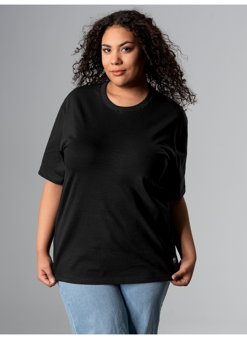Trigema T-Shirt »TRIGEMA Heavy T-Shirt aus 100% recycelter Baumwolle«, (1 tlg.)
