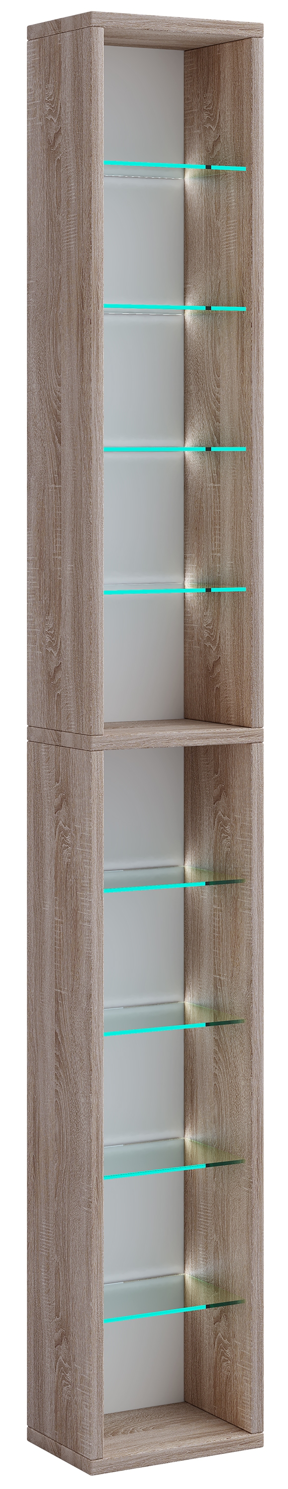 VCM Standregal »Holz CD DVD Stand Aufbewahrung Regal Rasato XL«