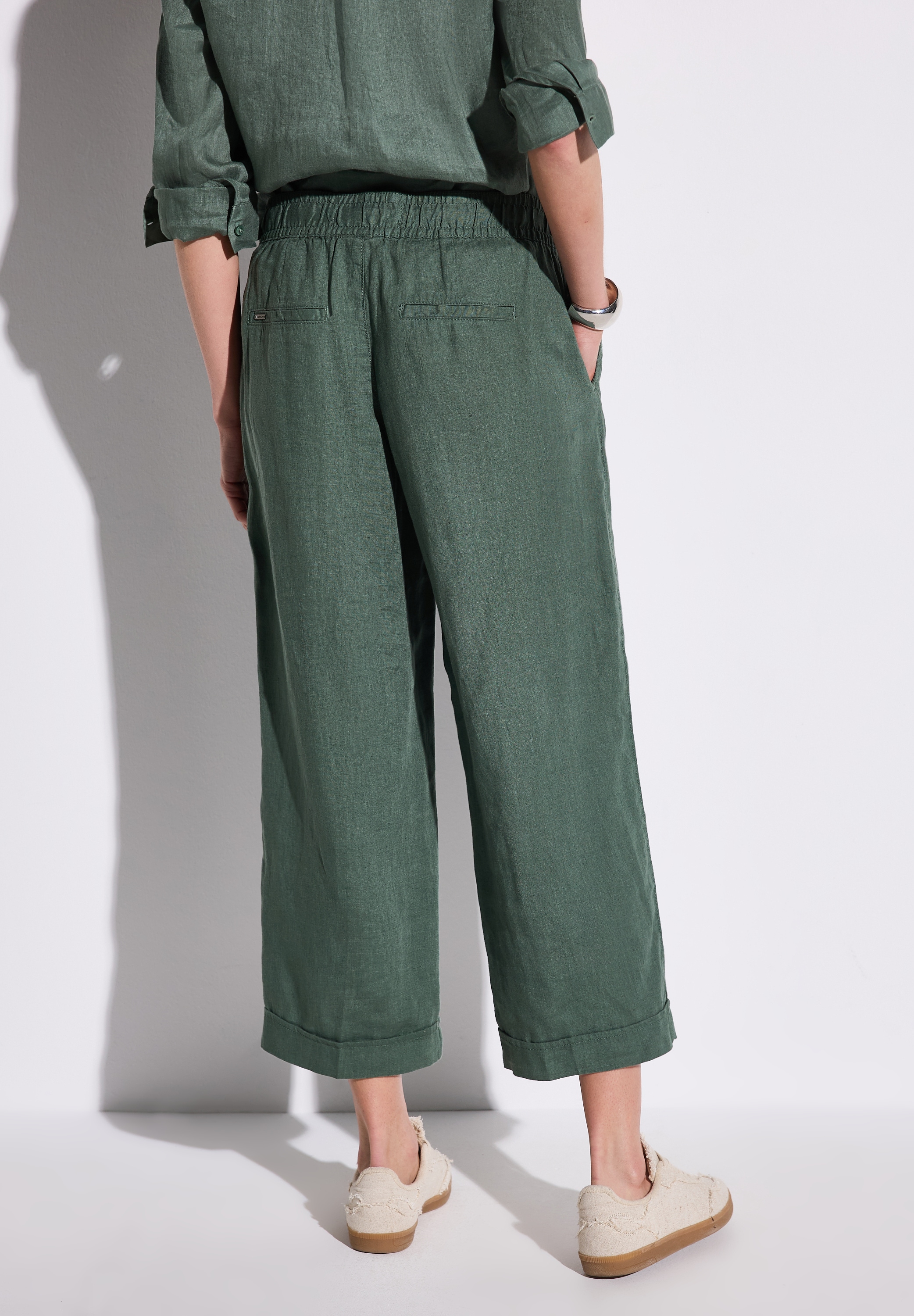 STREET ONE Culotte »Styel EMEE«, mit elastischem Bund mit Tunnelzug