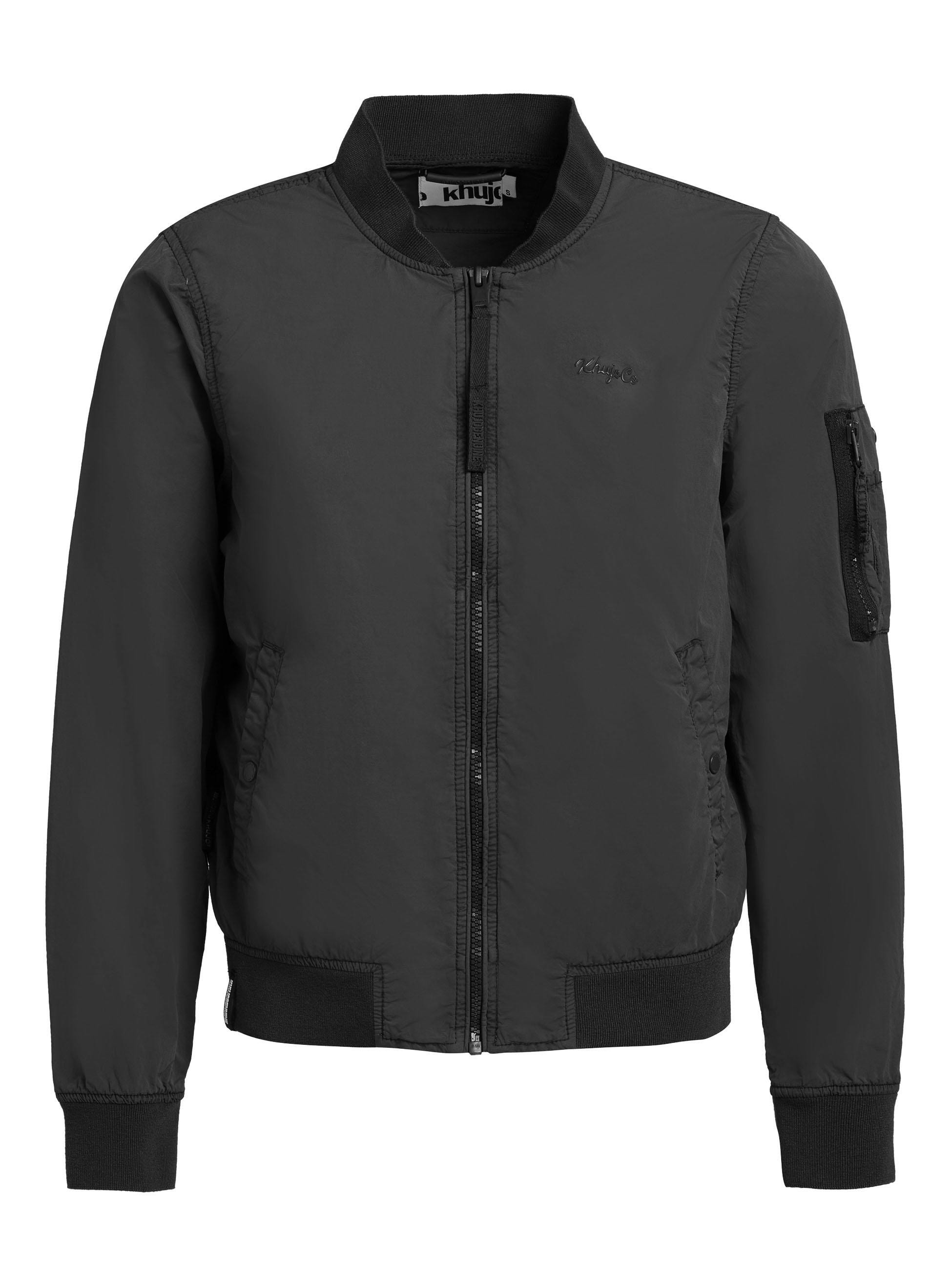 khujo Bomberjacke »Bomberjacke Denz« ohne Kapuze Matte Damen Übergangsjacke mit Bündchen