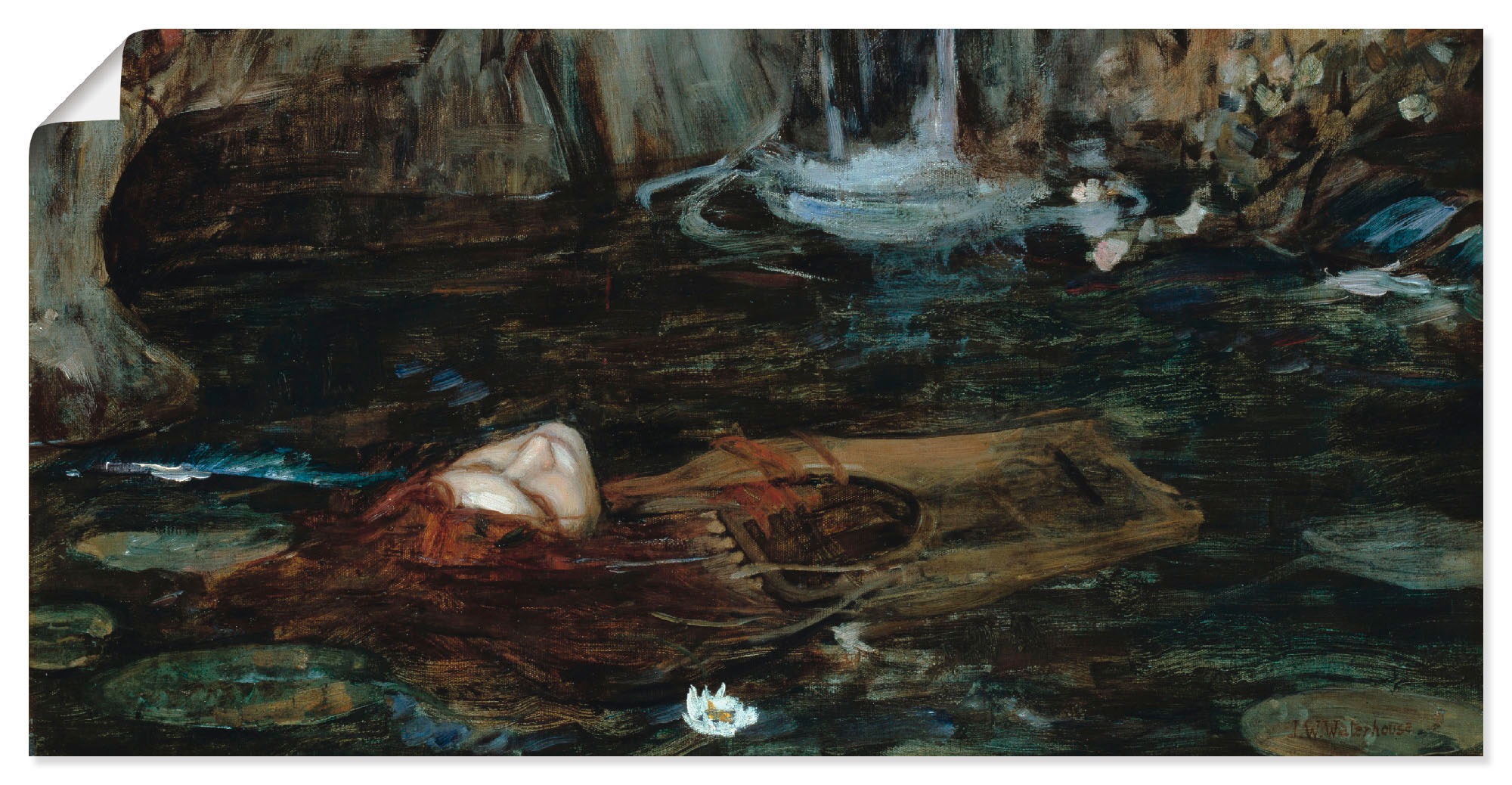 Artland Wandbild »Studie zu Orpheus«, klassische Fantasie, (1 St.), in vielen Größen & Produktarten -Leinwandbild, Poster, Wandaufkleber / Wandtattoo auch für Badezimmer geeignet