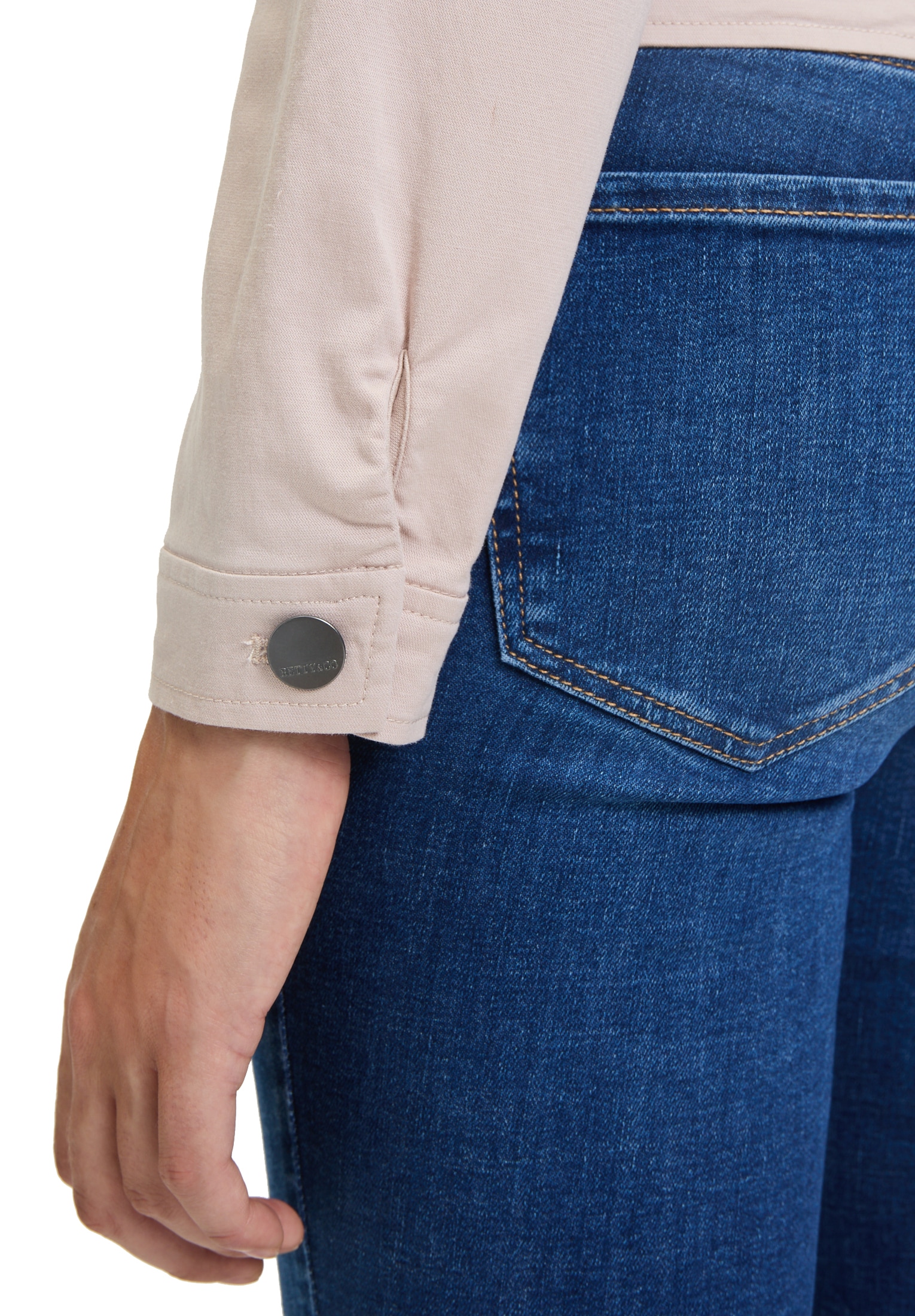 Betty&Co Jeansblazer »Jeansjacke langarm«