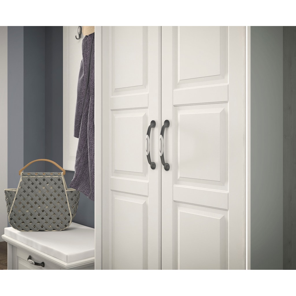 Home affaire Garderobenschrank »Evergreen«, UV lackiert, mit Soft-Close-Funktion und ausziehbarer Kleiderstange