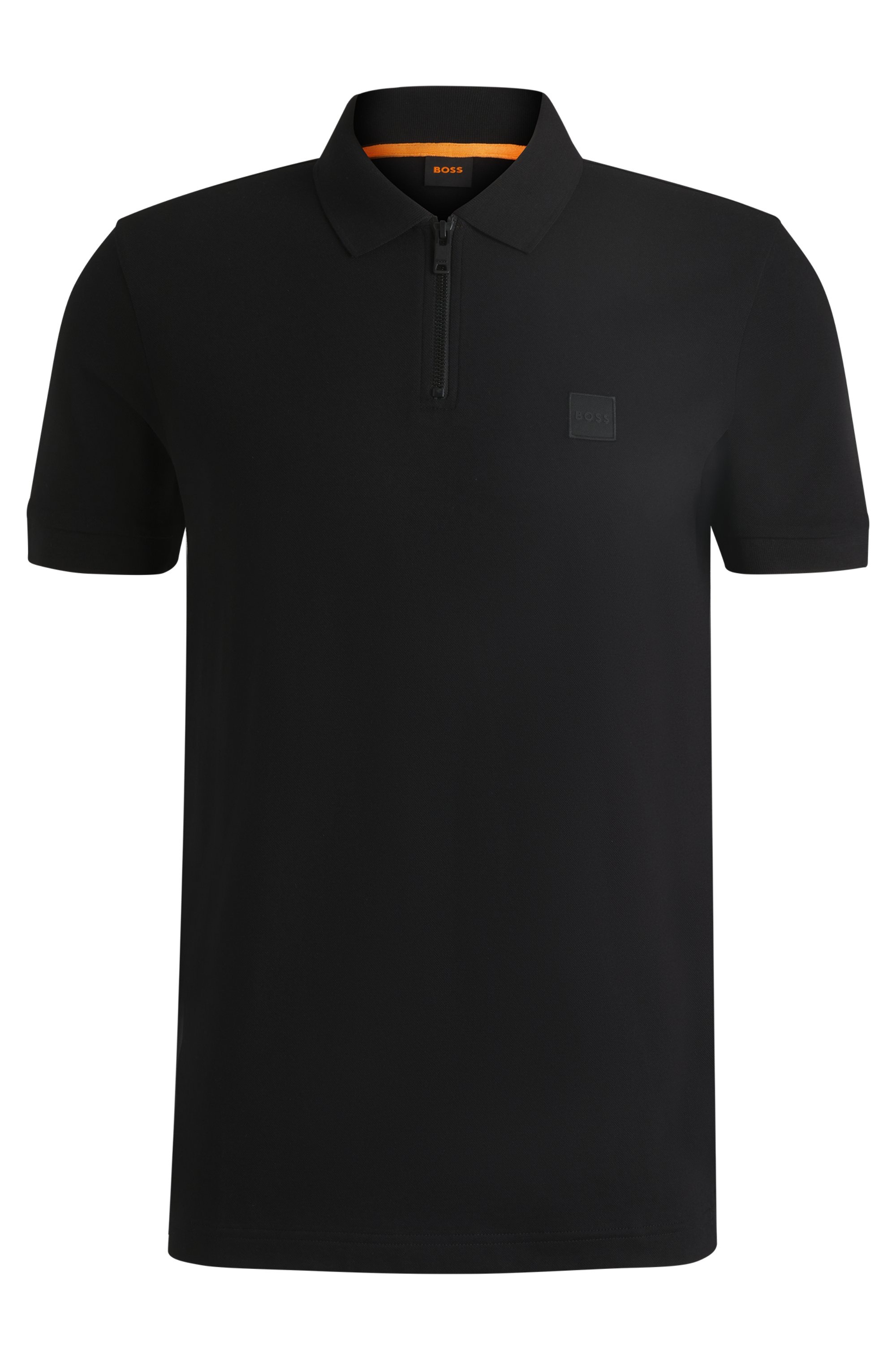 BOSS ORANGE Poloshirt »Passerzip 1025«, mit Polokragen