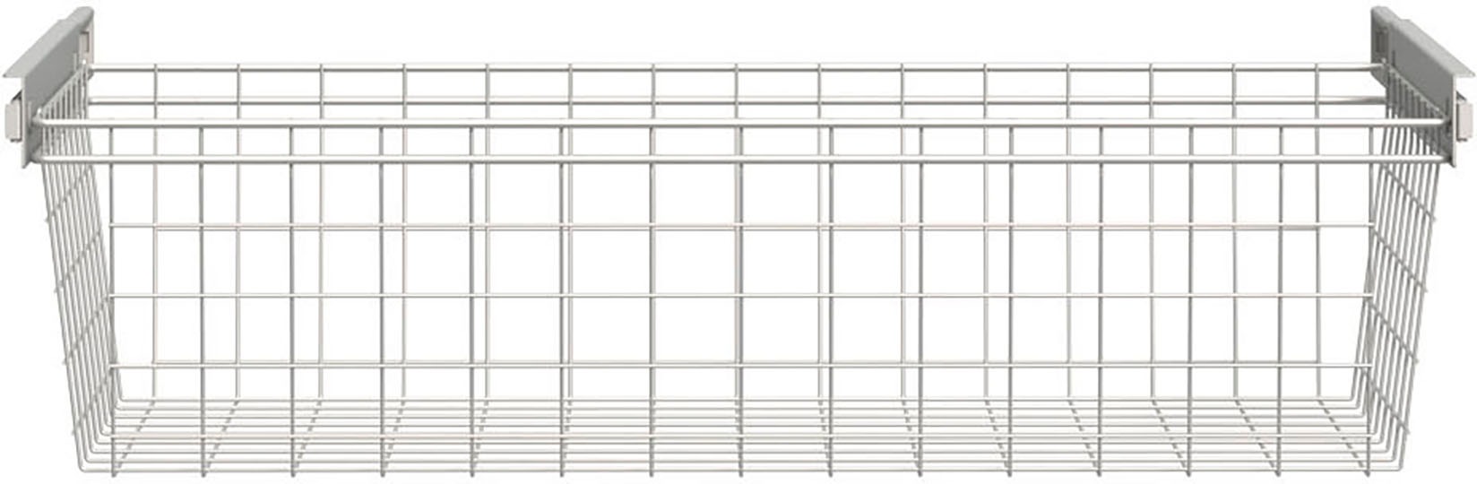 FORTE Innenschublade Wäschekorb, platzsparend, einfache Montage, Metall