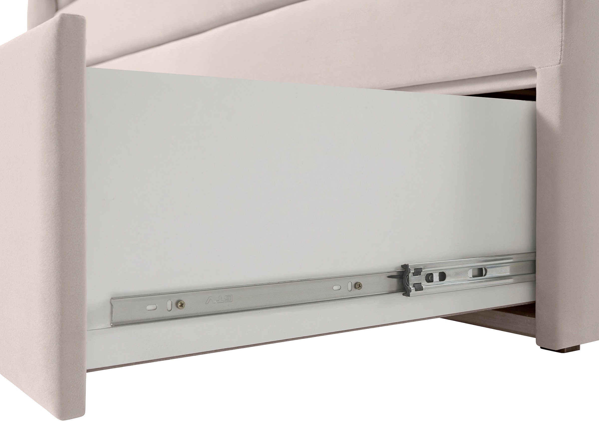 Home affaire Bett »Boxbett Alvi mit Schubladen, Taschen-Federkernmatratze« wahlweise Härtegrad der Matratze H2/H3/H4