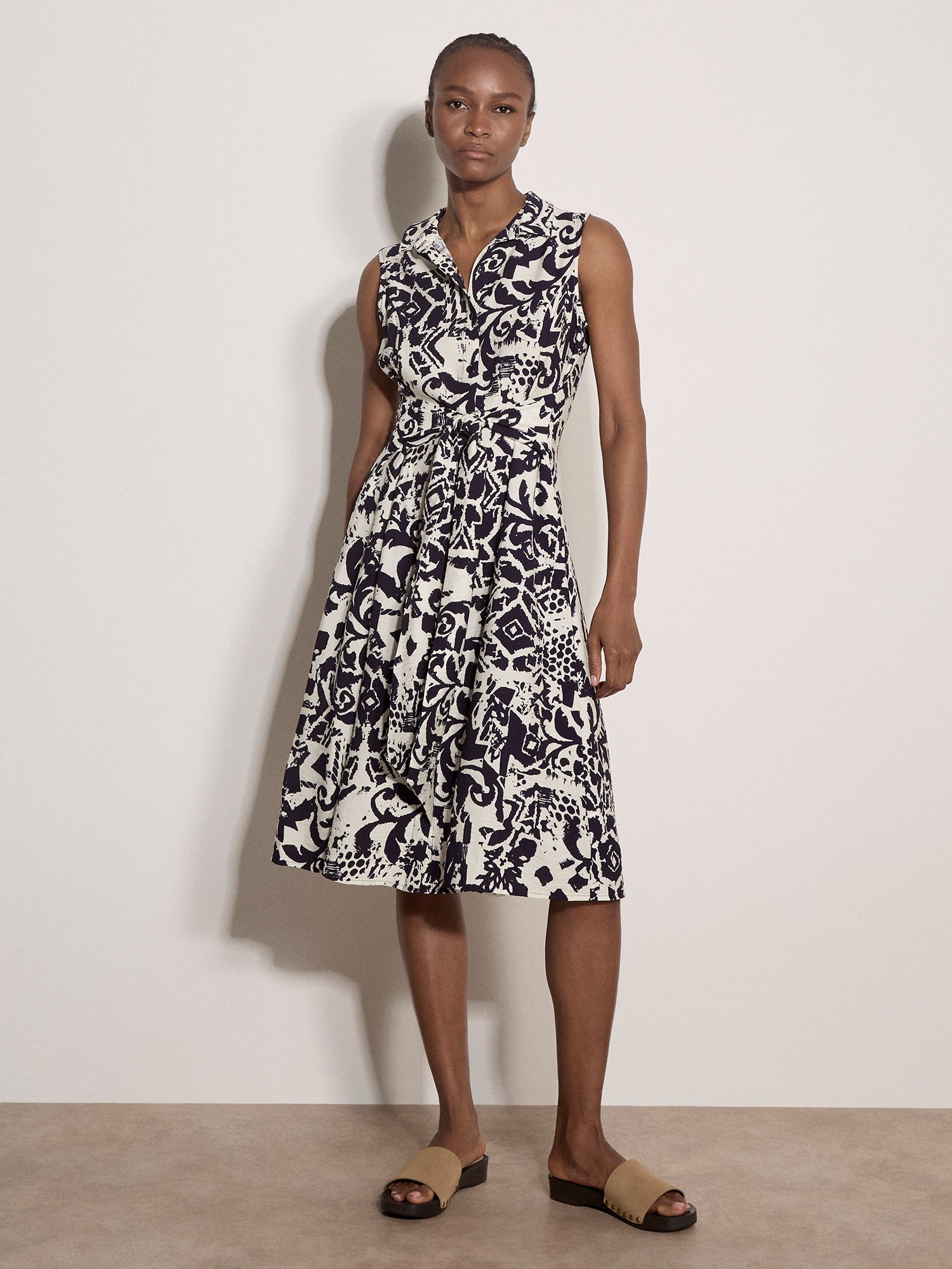 Apricot Midikleid »Maxikleid« mit abstraktem Muster