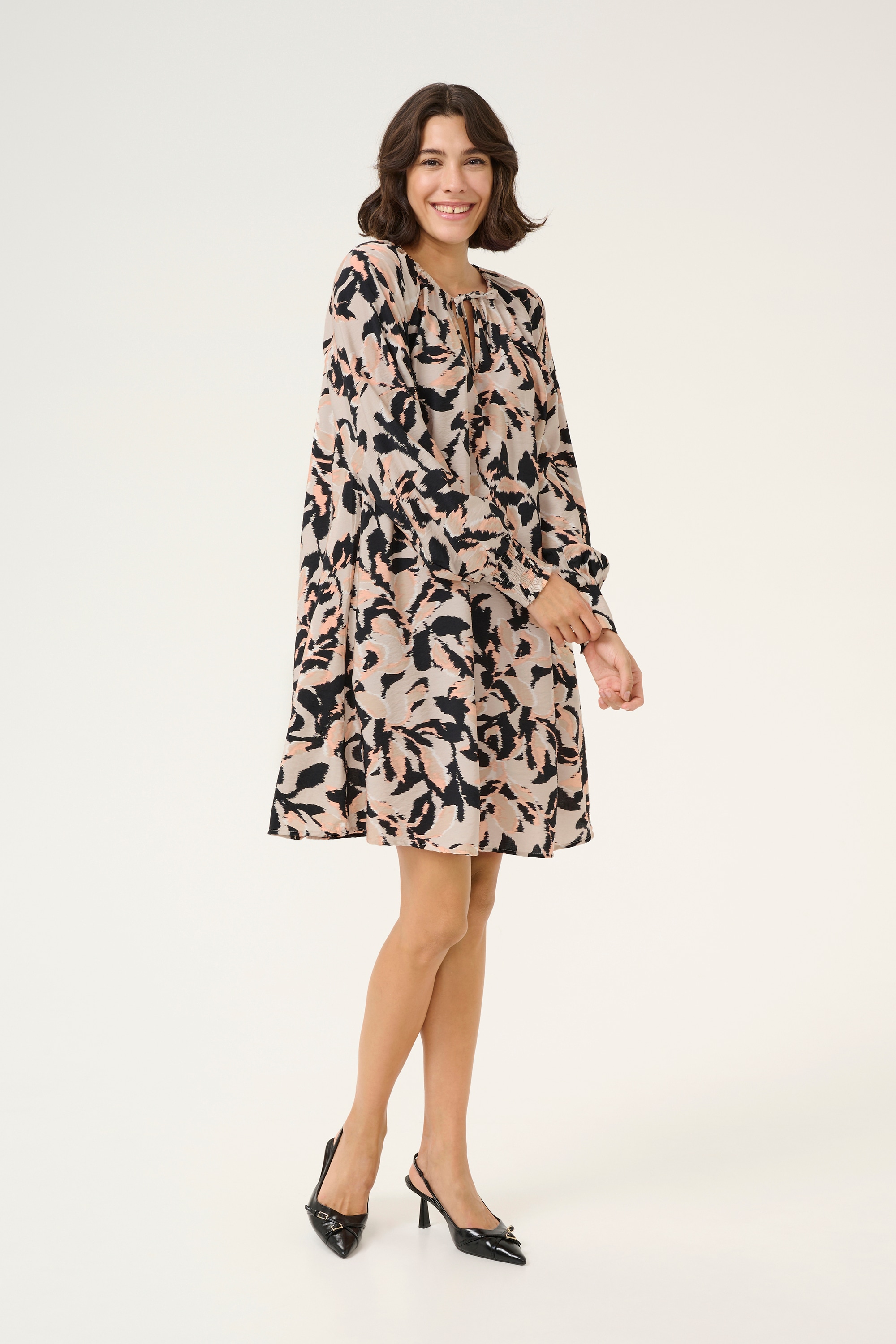 KAFFE Midikleid »Kleid KApaco«