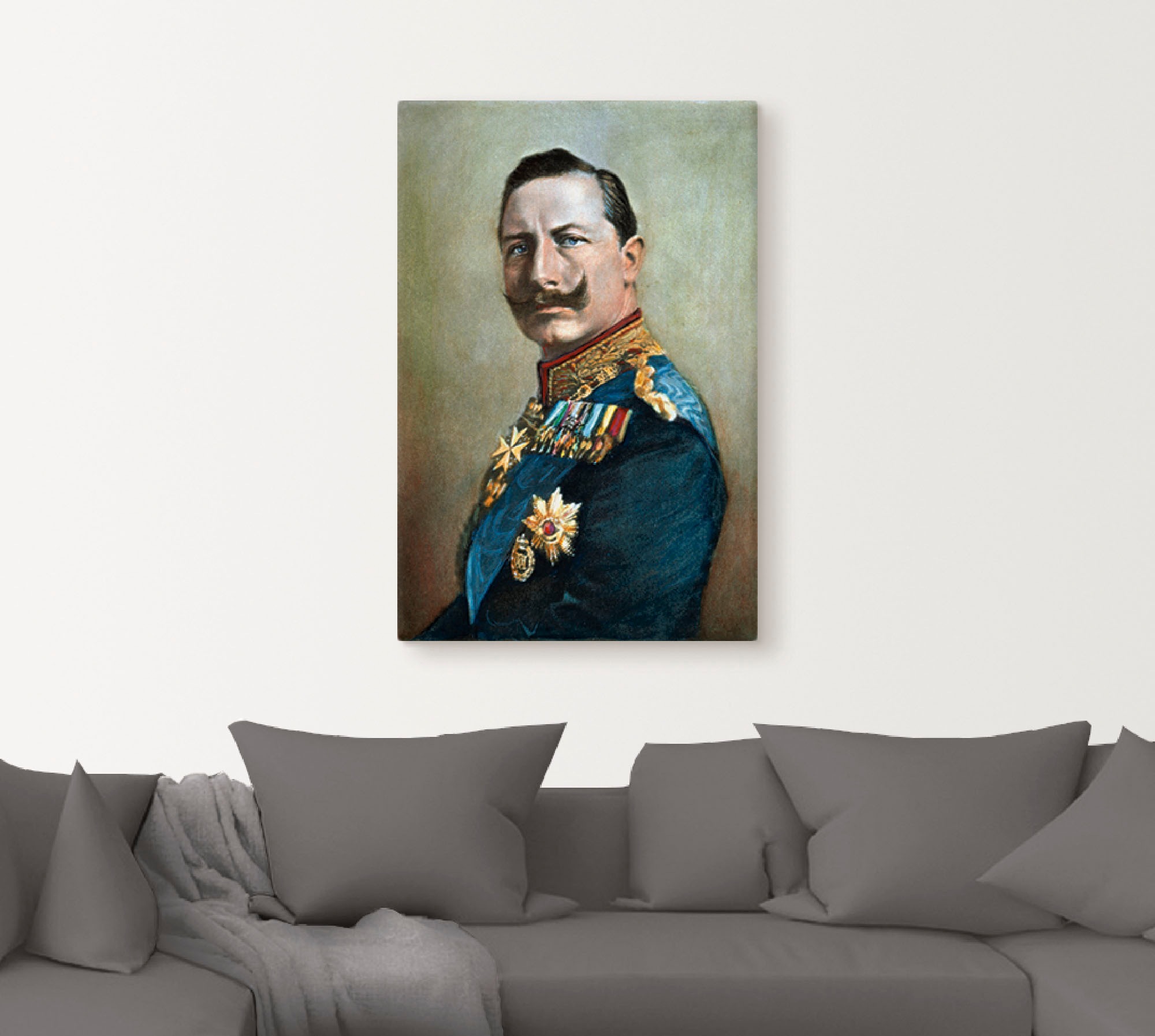 Artland Leinwandbild »Wilhelm II.«, Menschen, (1 St.), auf Keilrahmen gespannt