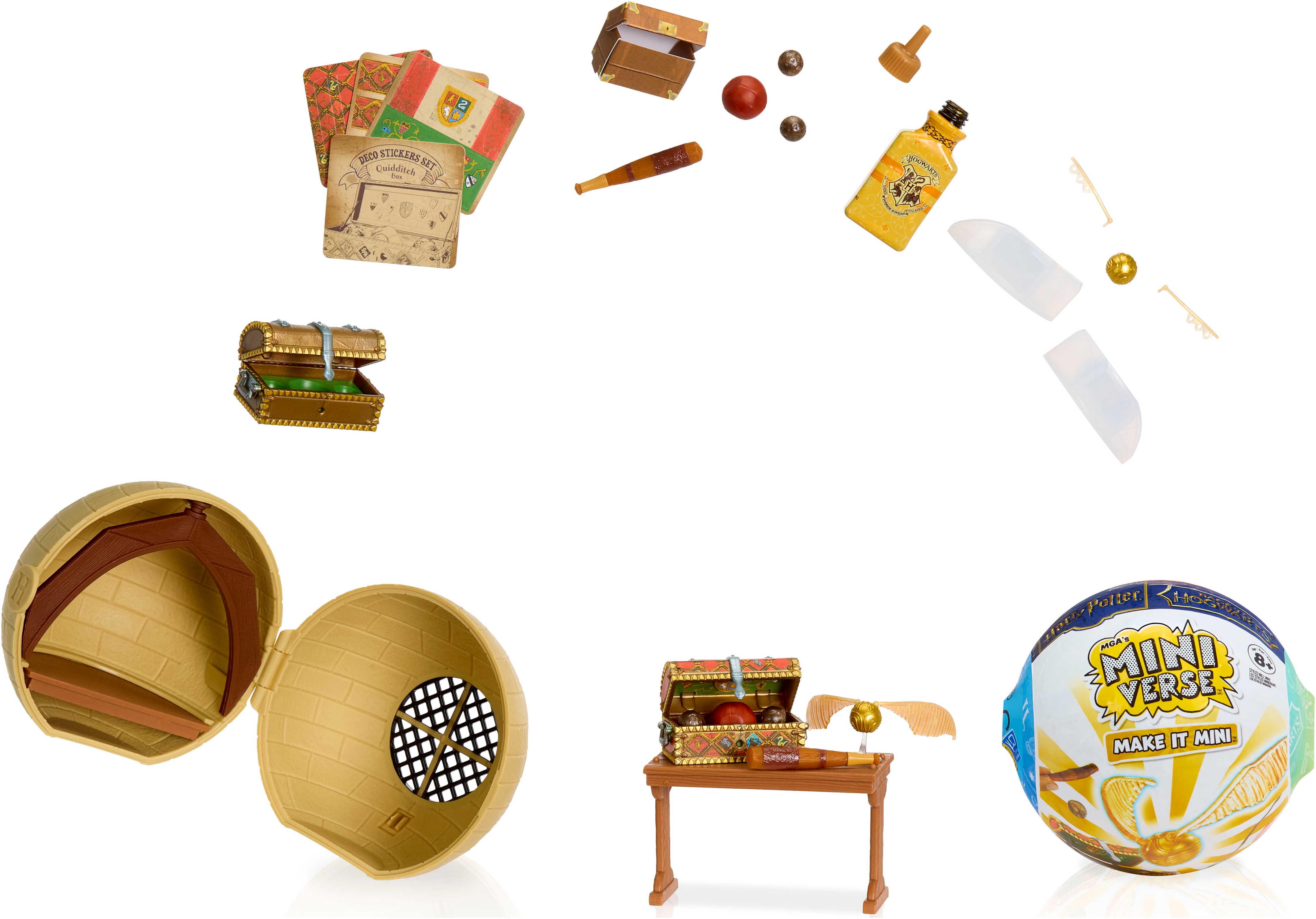 Mga Entertainment Kreativset »MGA's Miniverse - Make It Mini Harry Potter Back to Hogwarts« sortiere Lieferung in bunt