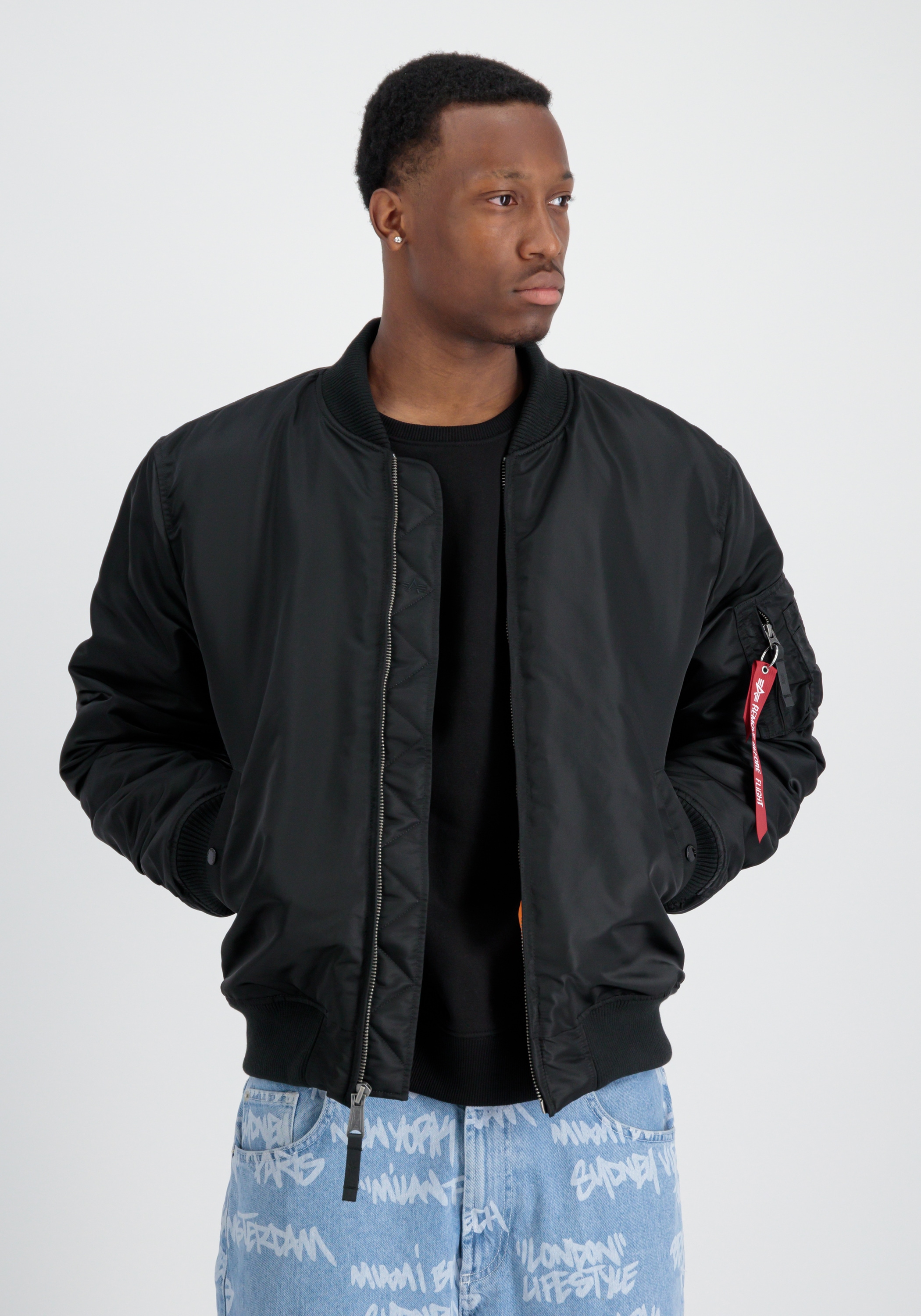 Alpha Industries Bomberjacke »Alpha Industries Men - Bomber Jackets MA-1 Dragon Embroidery«