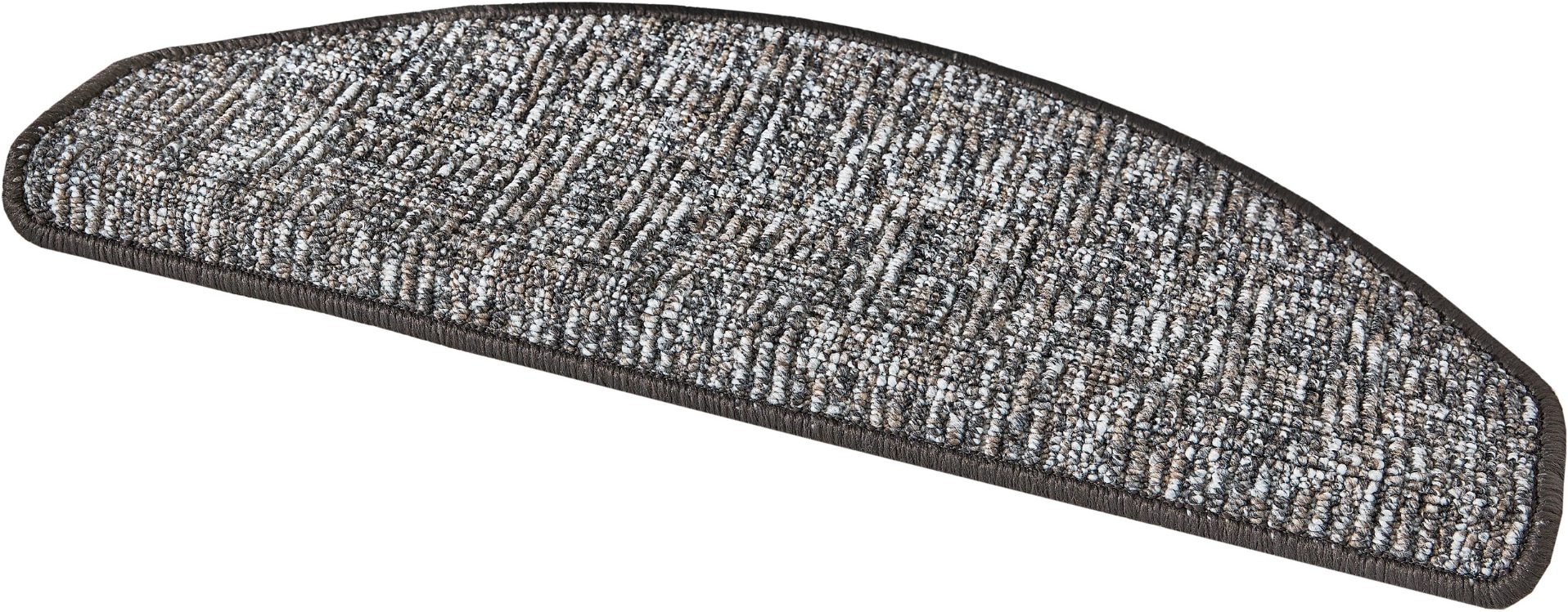 Andiamo Stufenmatte »Leo, Made in Poland« halbrund 6 mm Höhe grobe melierte Schlinge, selbstklebend, 15 Stück in einem Set