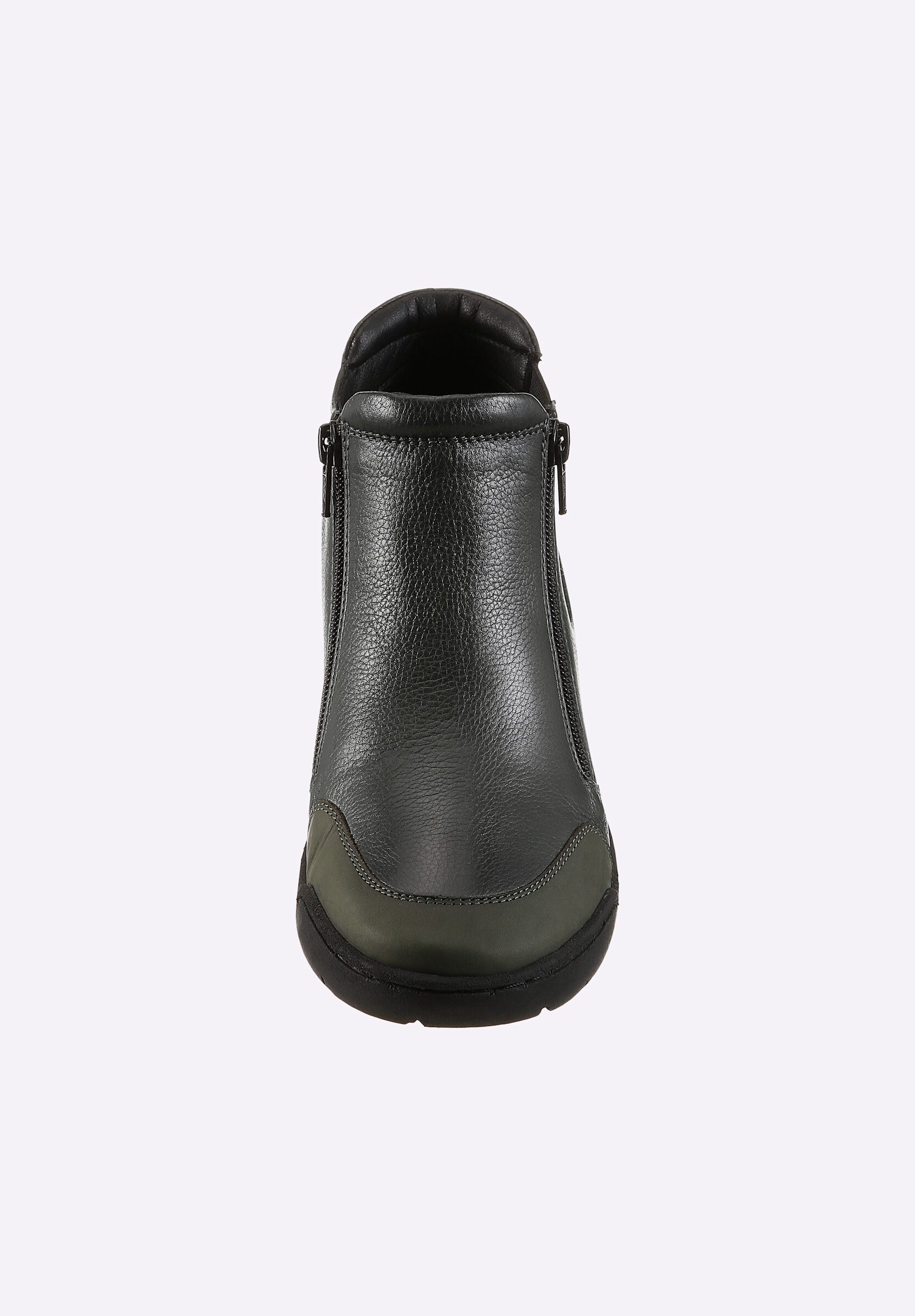 airsoft modern+ Stiefelette »Stiefelette Stiefelette mit 2 Reißverschlüssen«