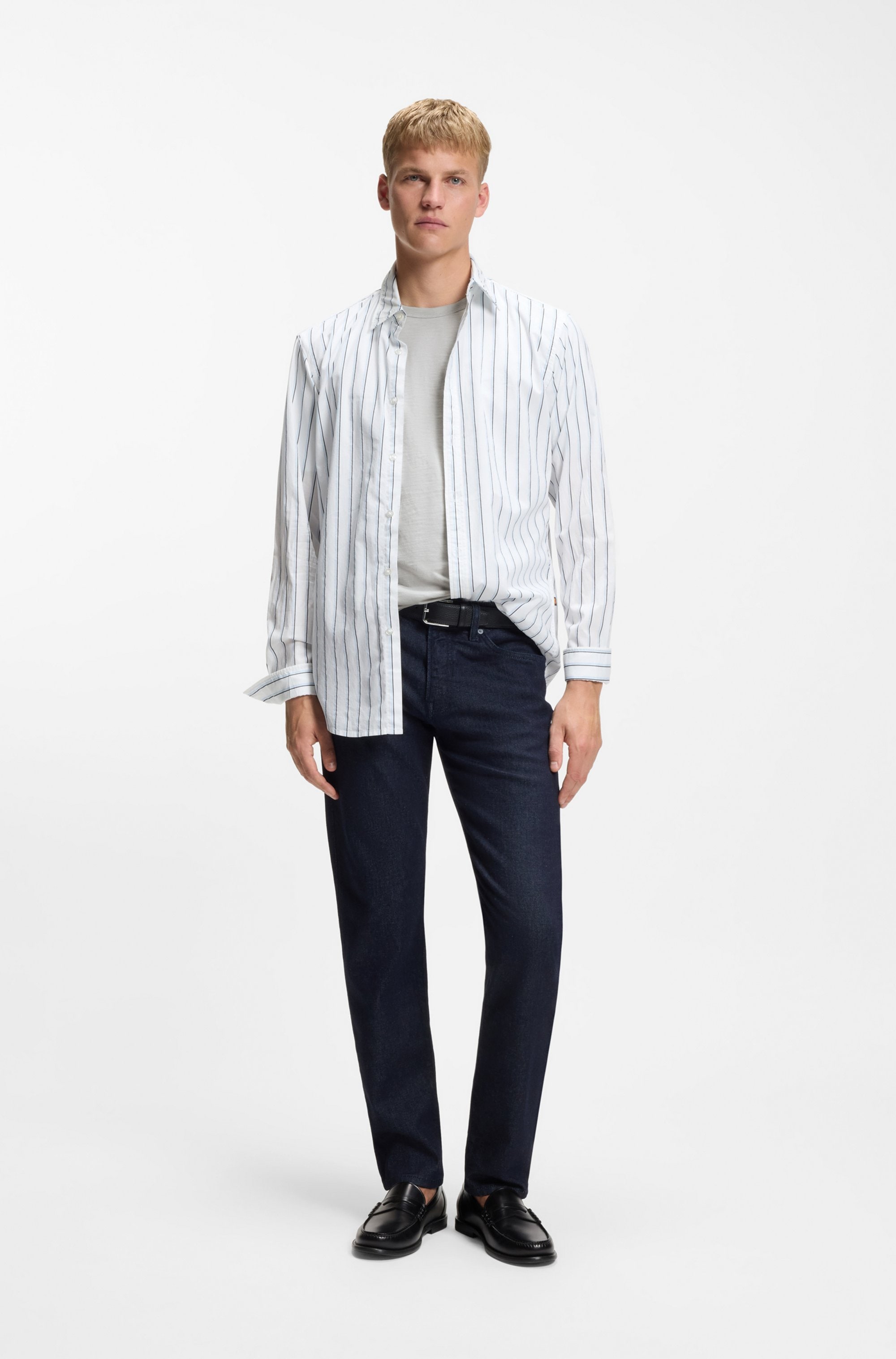 BOSS ORANGE T-Shirt »Tegood« mit Rundhalsausschnitt