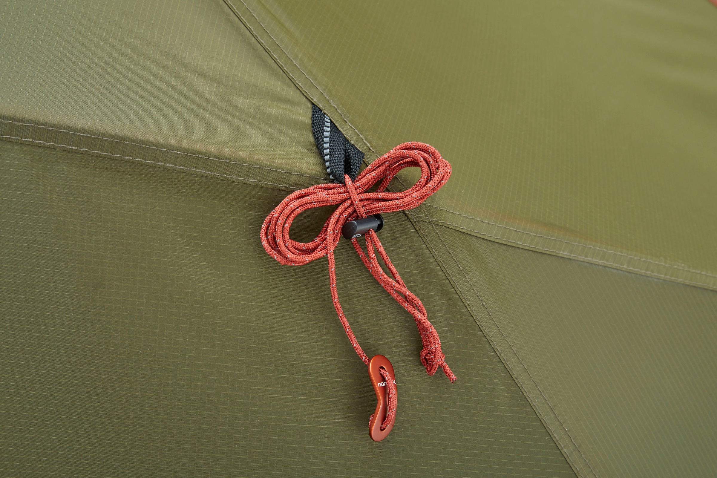 Nordisk Tunnelzelt »Svalbard 1 PU Tent Dark Olive«, 1 Personen, (Packung, 1 tlg.)