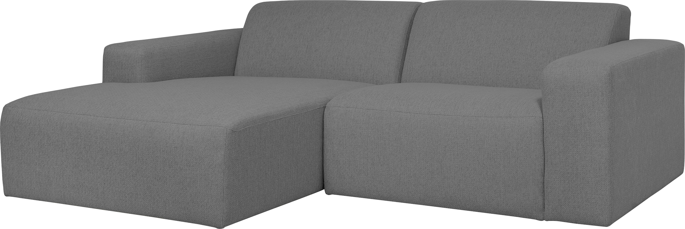 INOSIGN Ecksofa »Koa,228cm, L-Form, Modulsofa, Webstoff, Cord«, Designsofa, weicher Lounge-Sitzkomfort, Welleunterfederung, bodentief