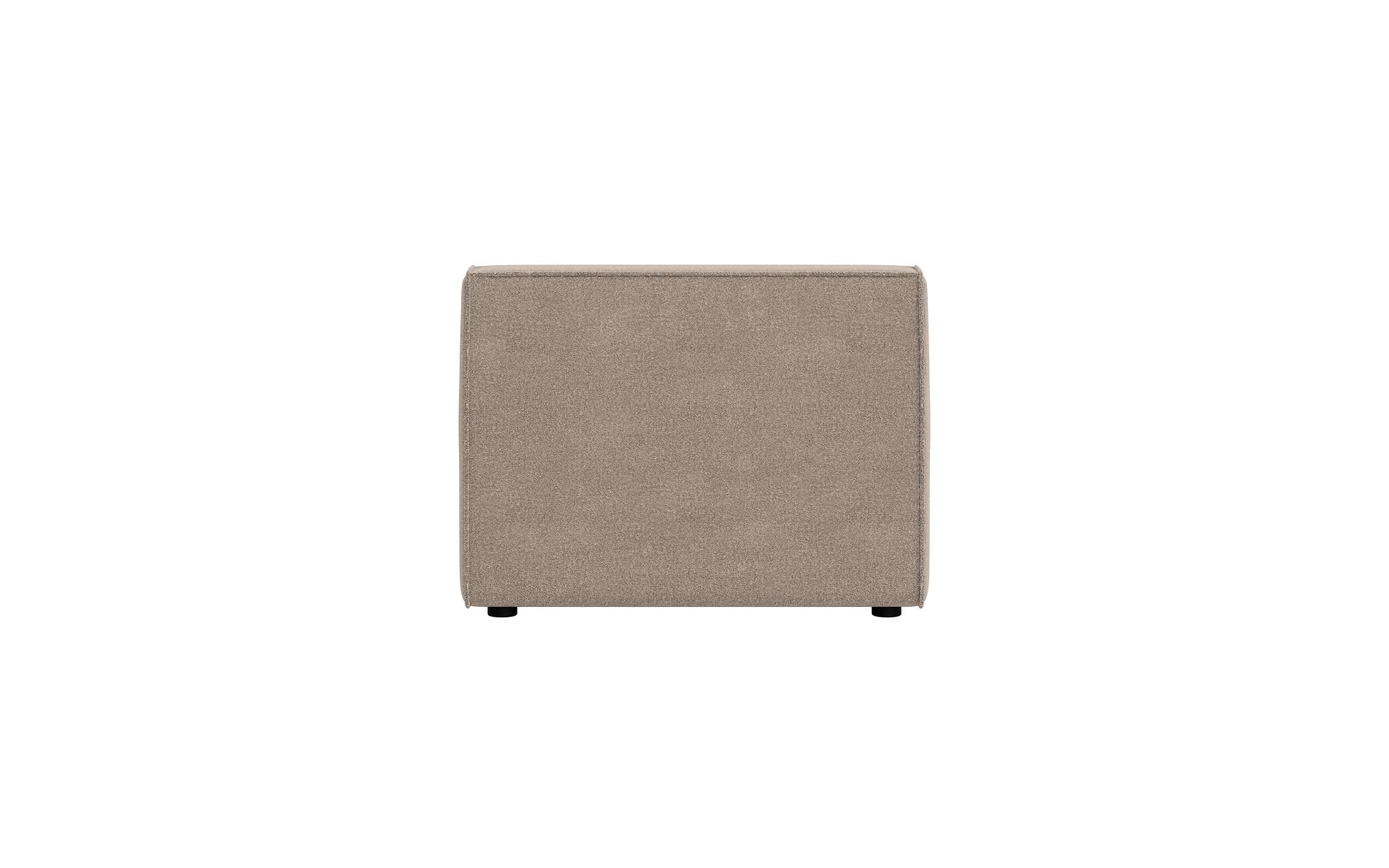 INOSIGN Sessel »Bequemer Sessel Cavan, Maße B/T/H: 90/90/72 cm«, ohne Armlehne, mit Wellenunterfederung, auch in Bouclé