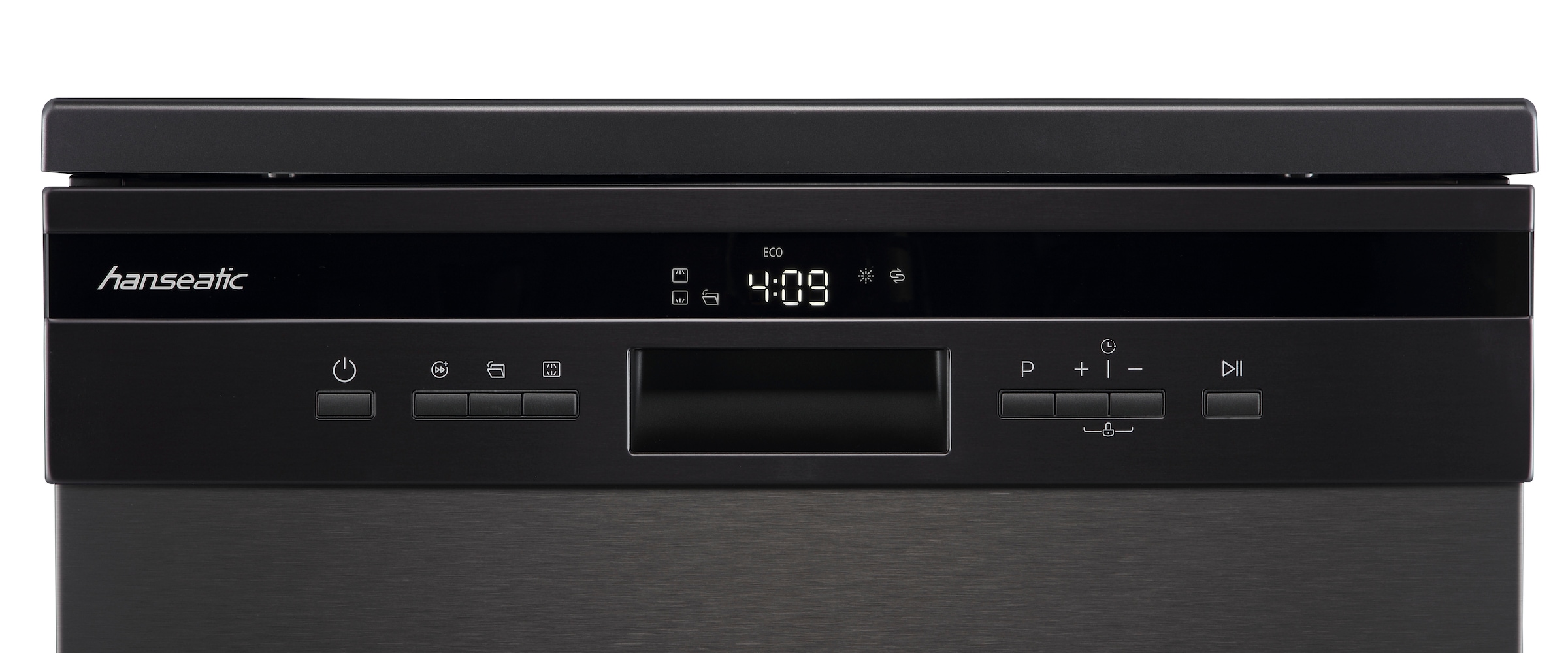 Hanseatic Standgeschirrspüler »HF6B14B35E« 14 tlg. Maßgedecke Standgerät, mit AutoOpen-Trocknung, mit LED-Innenraumbeleuchtung