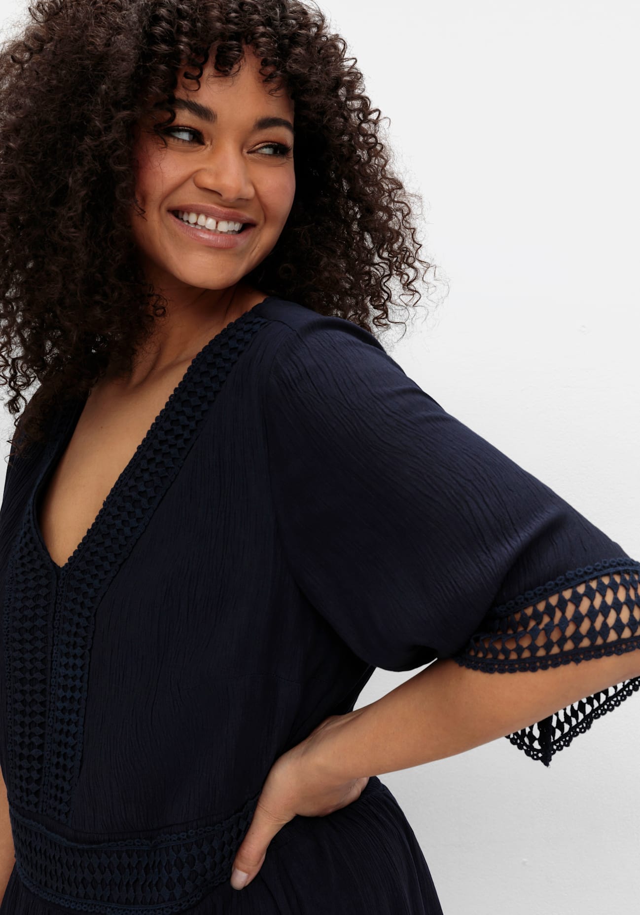 Sheego Maxikleid »Maxikleid«