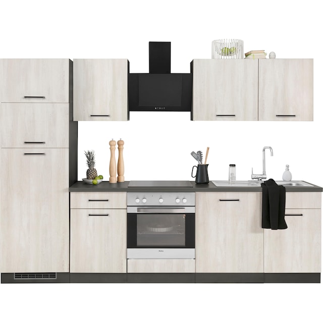 wiho Küchen Küchenzeile »Esbo«, mit E-Geräten, Breite 280 cm kaufen im OTTO  Online Shop