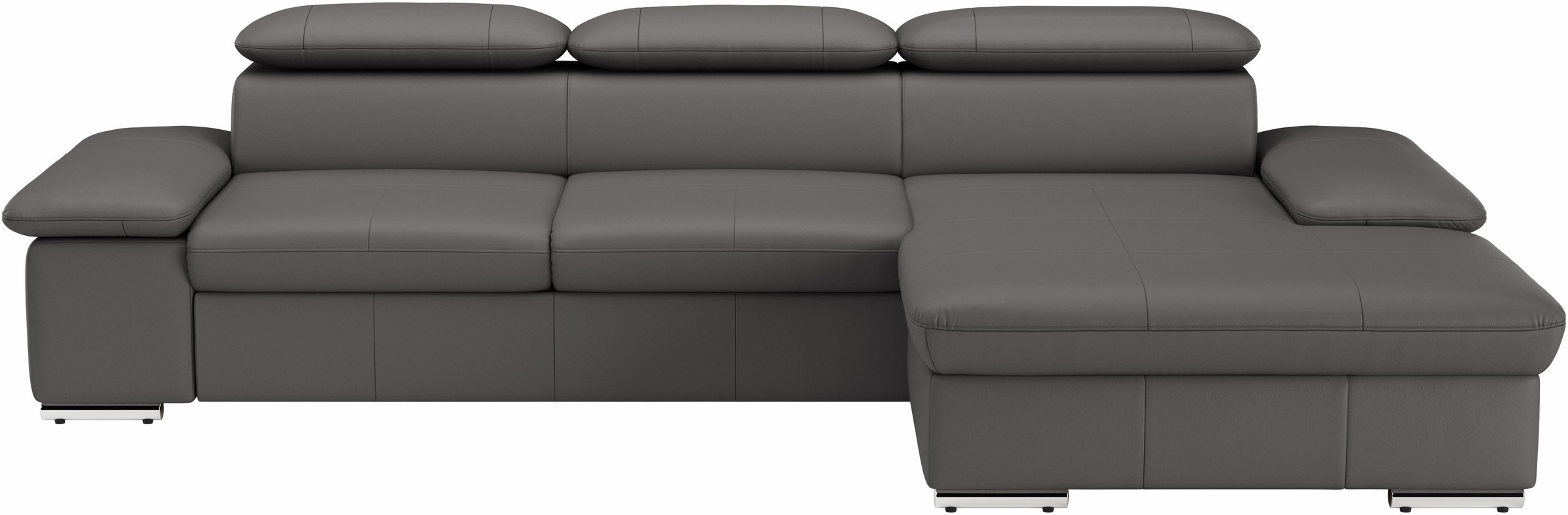 sit&more Ecksofa »Valantine L-Form«, inkl. Kopf- und Armteilverstellung, wahlweise mit Bettfunktion