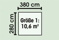 Kiehn-Holz Gartenhaus »Gipsberg 1«, (Set)