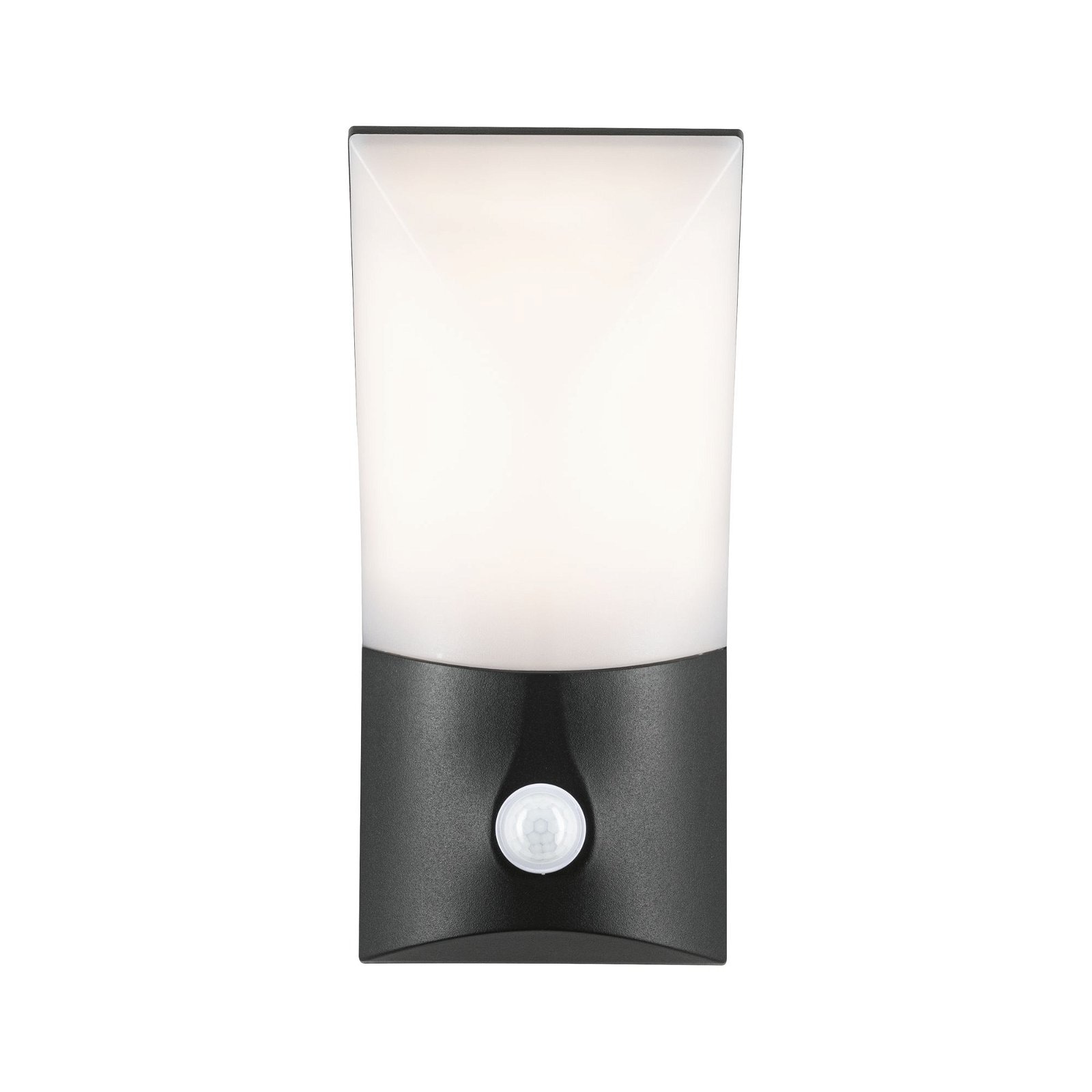 Paulmann LED Außen-Wandleuchte »Adya IP44 120x128mm 3000K 10W 750lm 230V Anthrazit Aluminium«, 1 flammig, Bewegungsmelder
