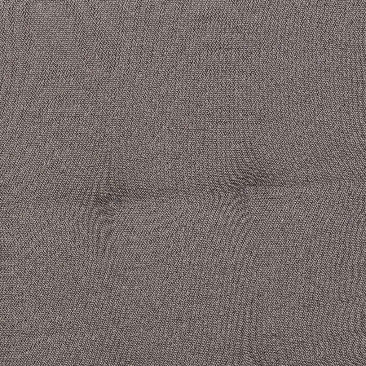 GO-DE Hochlehnerauflage Uni Bouclé taupe - Maße BxLxH ca.: 50 cm x 120 cm x 7 cm