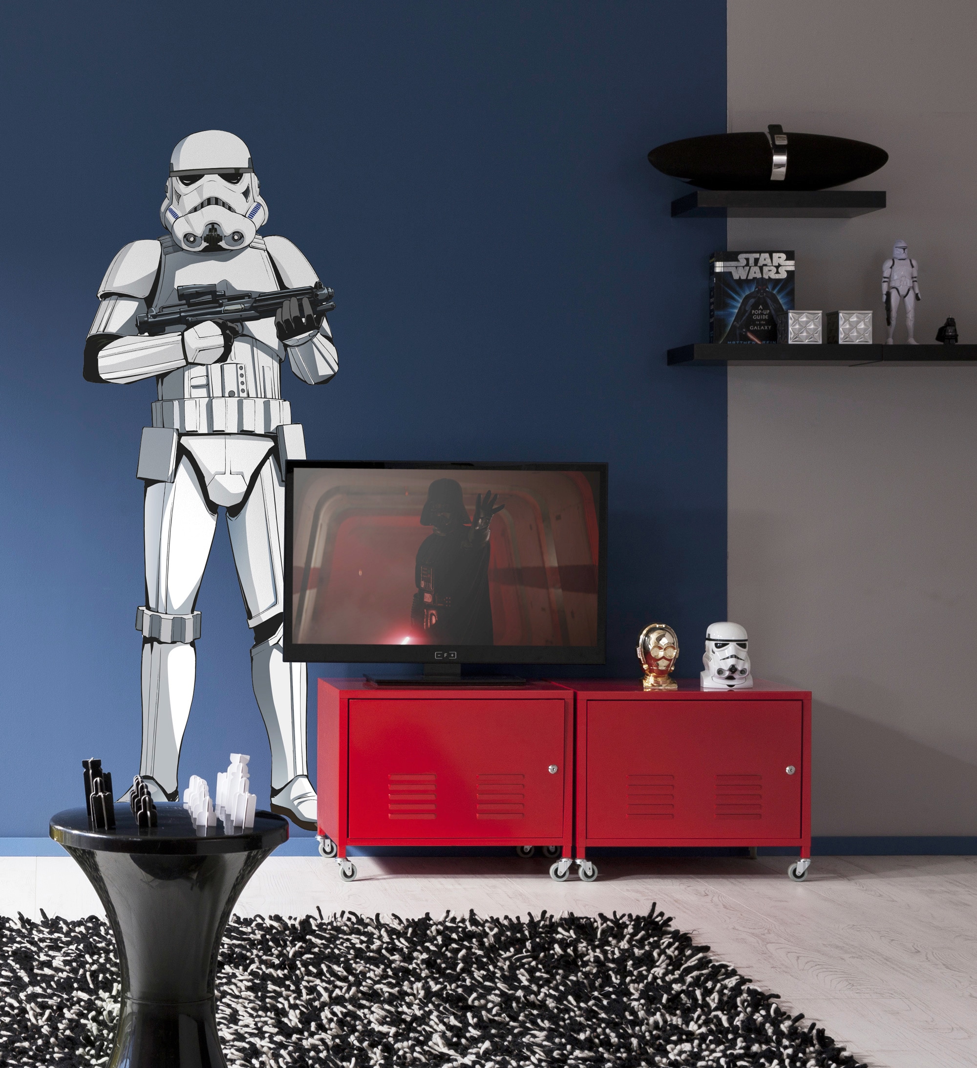 Komar Vliestapete »Star Wars XXL Stormtrooper«, 127x188 cm (Breite x Höhe), selbstklebendes Vlies