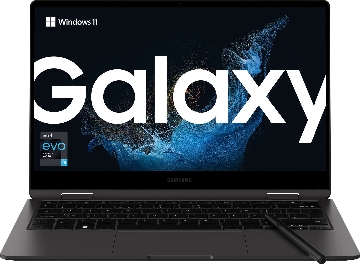 Samsung Notebook »Galaxy Book2 360«, 33,78 cm, / 13,3 Zoll, Intel, Core i5,  Iris© Xe Graphics, 256 GB SSD bestellen bei OTTO