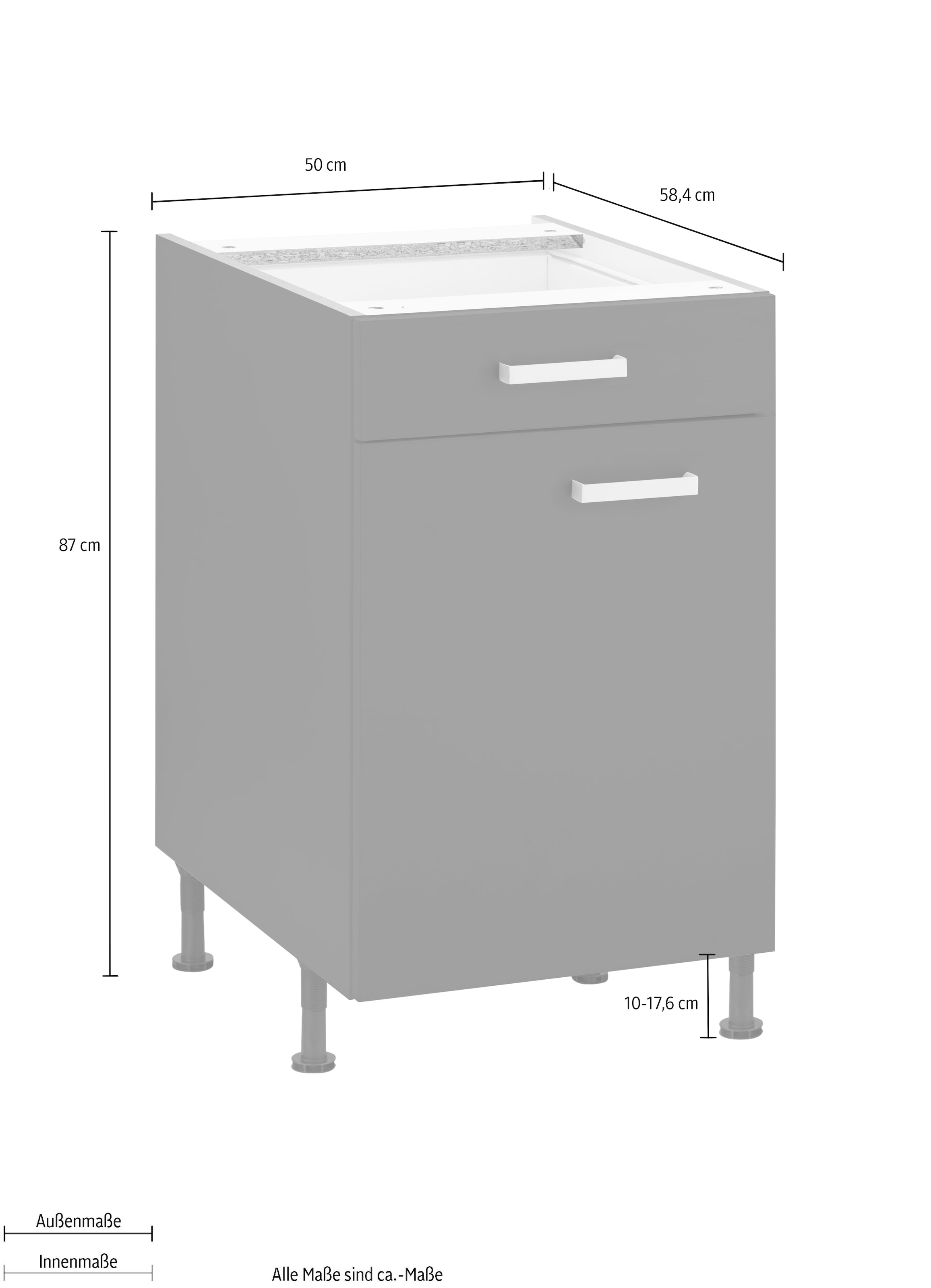 OPTIFIT Unterschrank »Parma«, Breite 50 cm