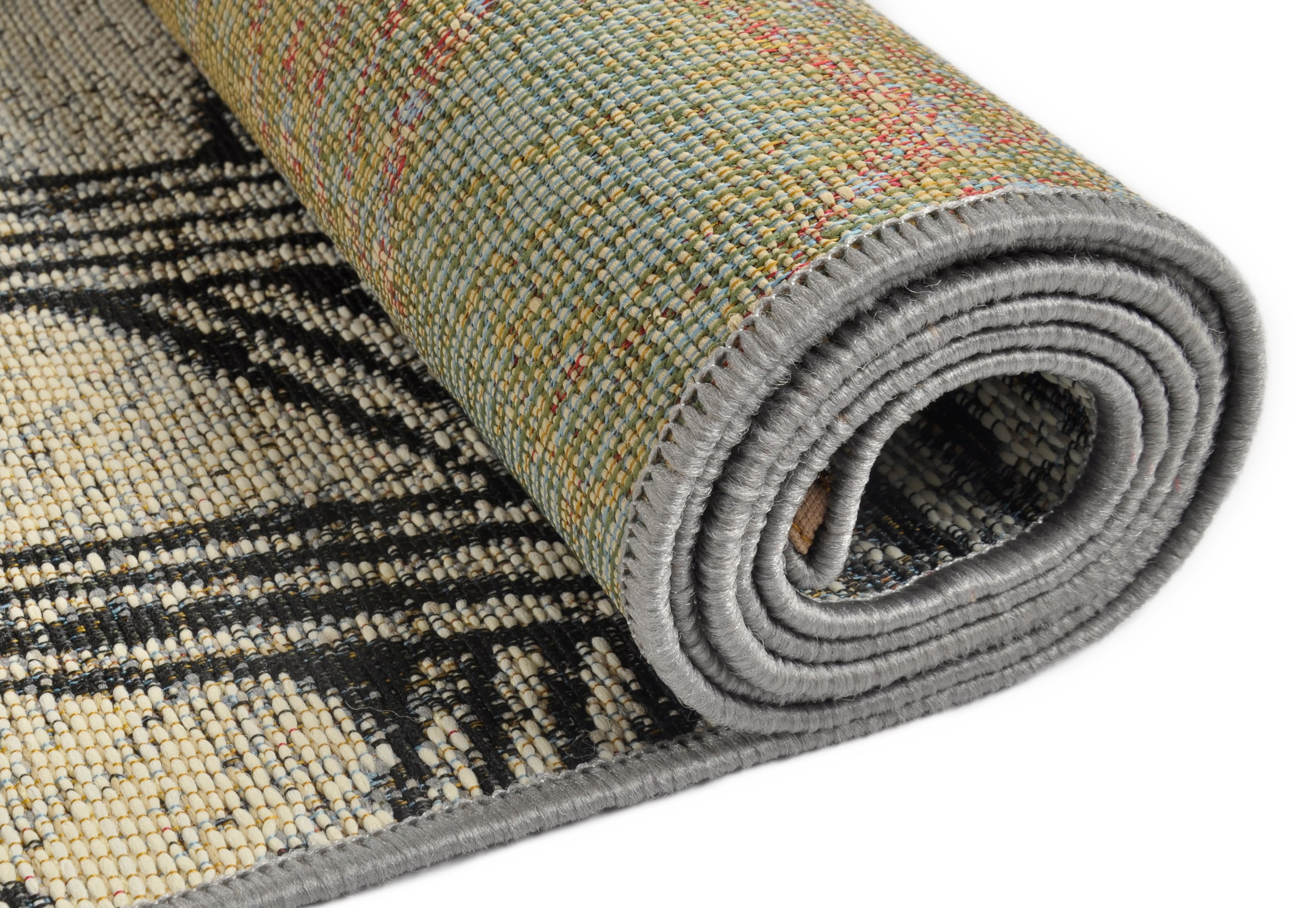 Gino Falcone Teppich »Outdoor-Africa 37« rechteckig 5 mm Höhe Flachgewebe, In- und Outdoor geeignet, Wohnzimmer
