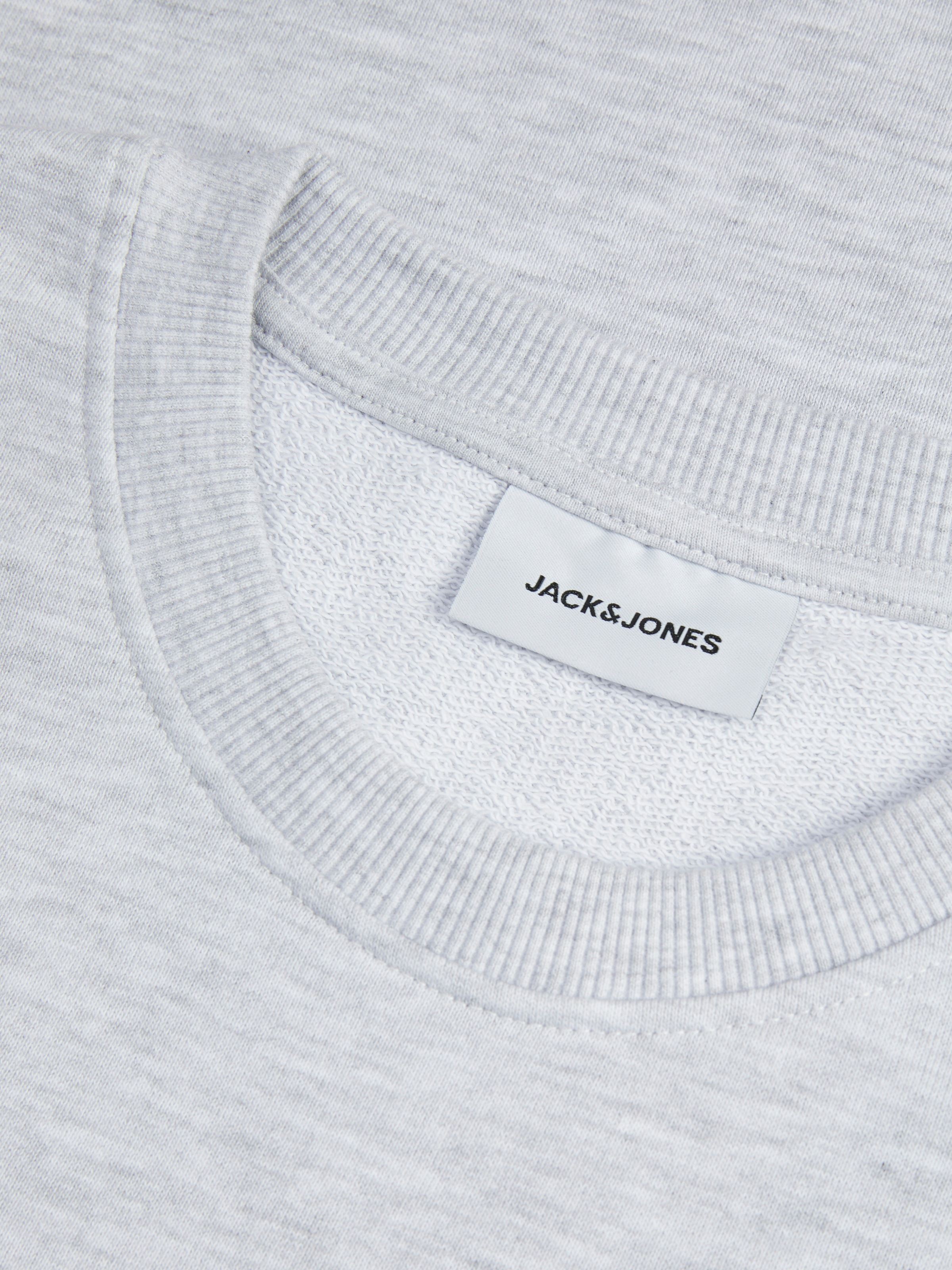 Jack & Jones Sweatshirt »JJHUDSON – Sweatshirt mit Print, Rundhals und Kapuze«, Print, modisch, regular fit, angeraute Sweatware, Rundhals