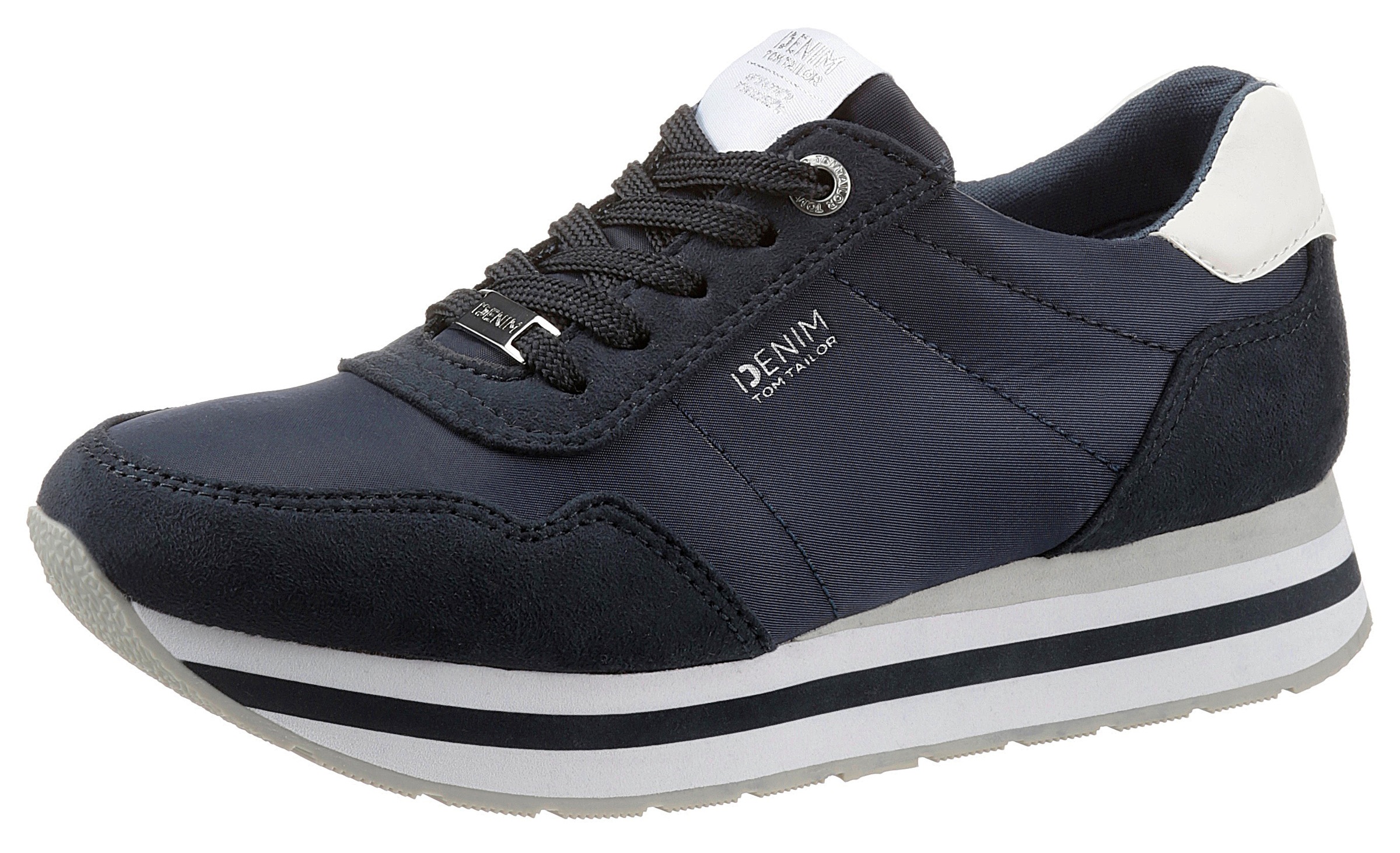 TOM TAILOR Keilsneaker, mit Logodruck