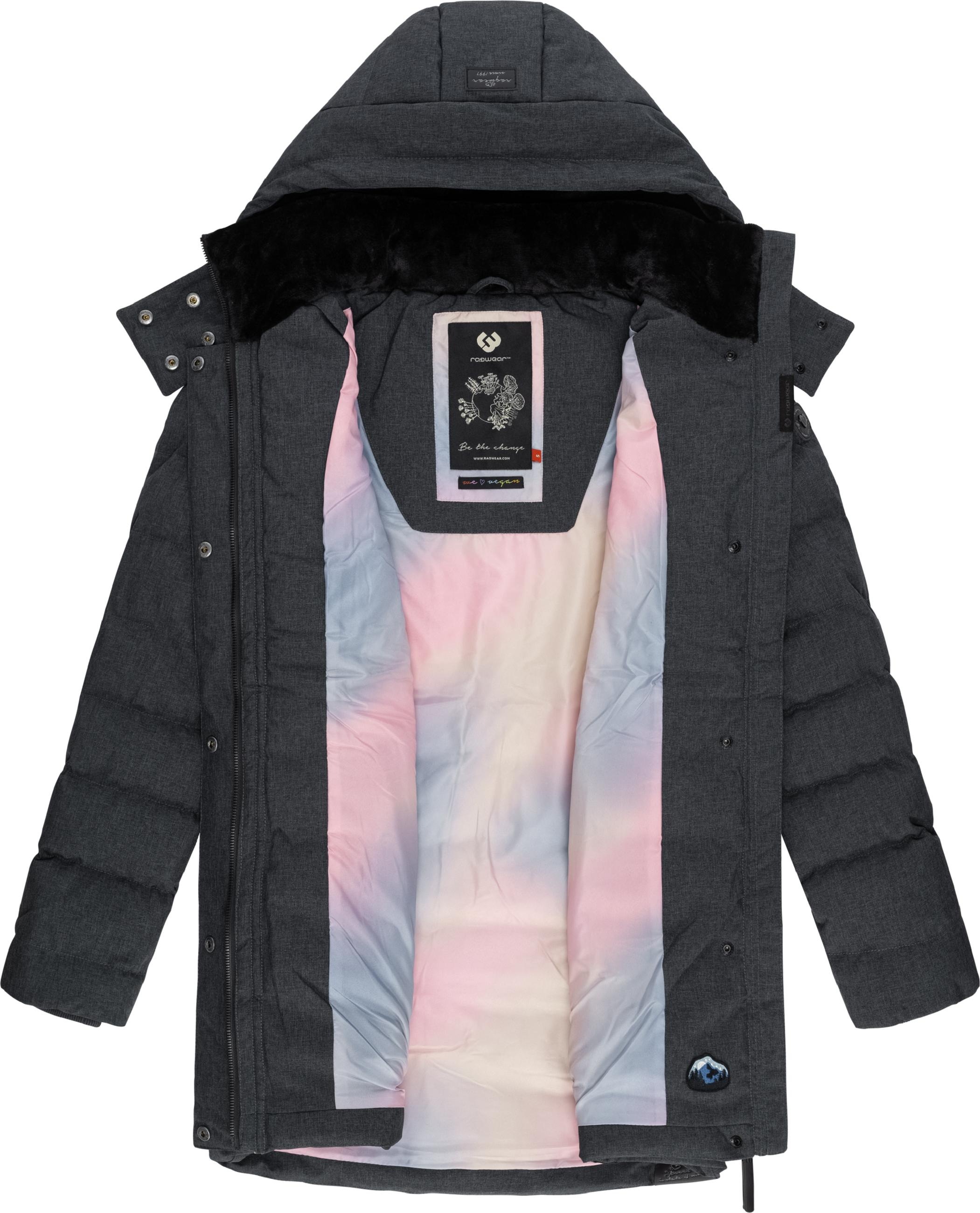 Ragwear Wintermantel »Winterjacke Ashanta Block«