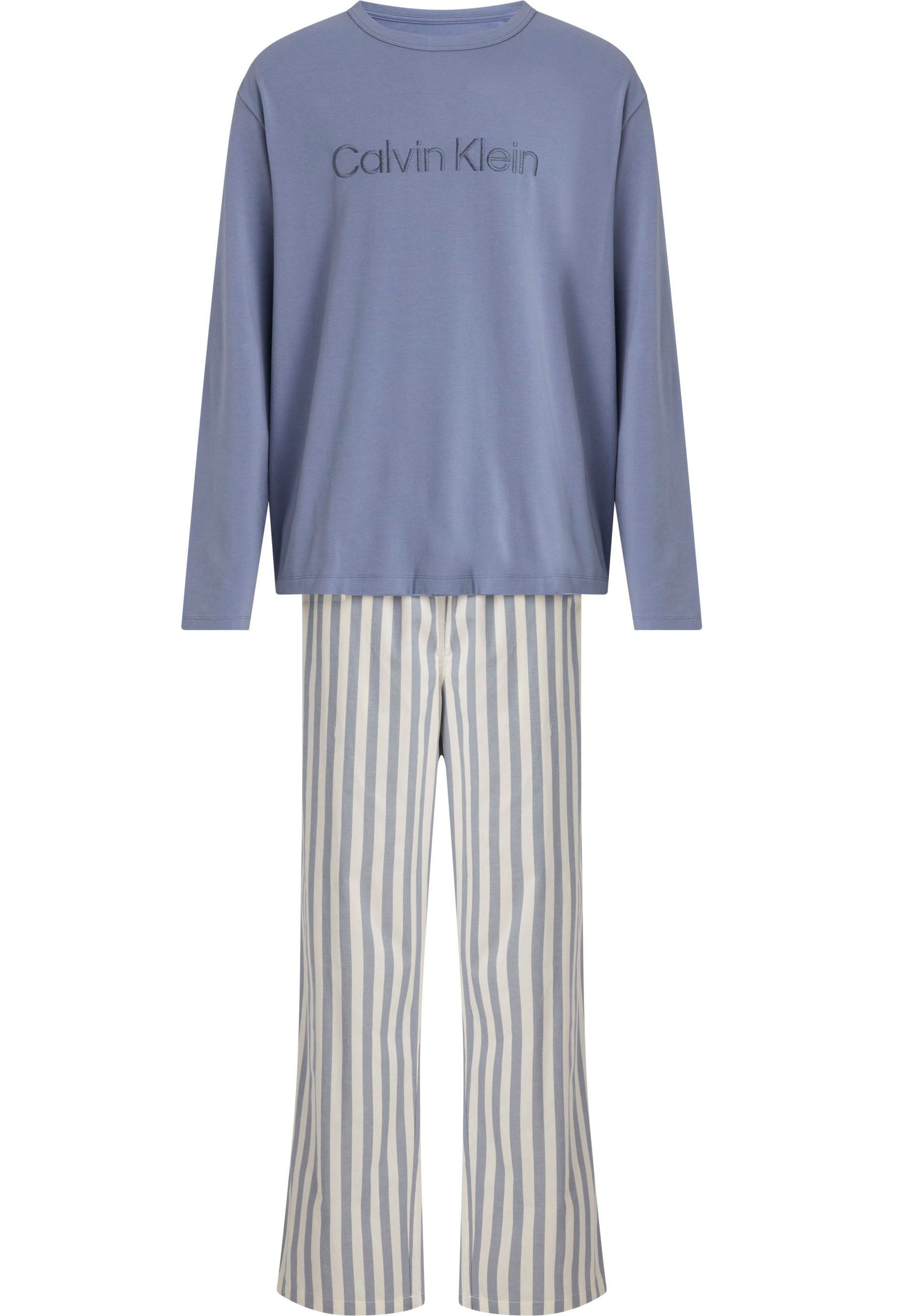 Calvin Klein Schlafanzug »L/S PANT SET«, im Mix & Match Stil kaufen bei OTTO