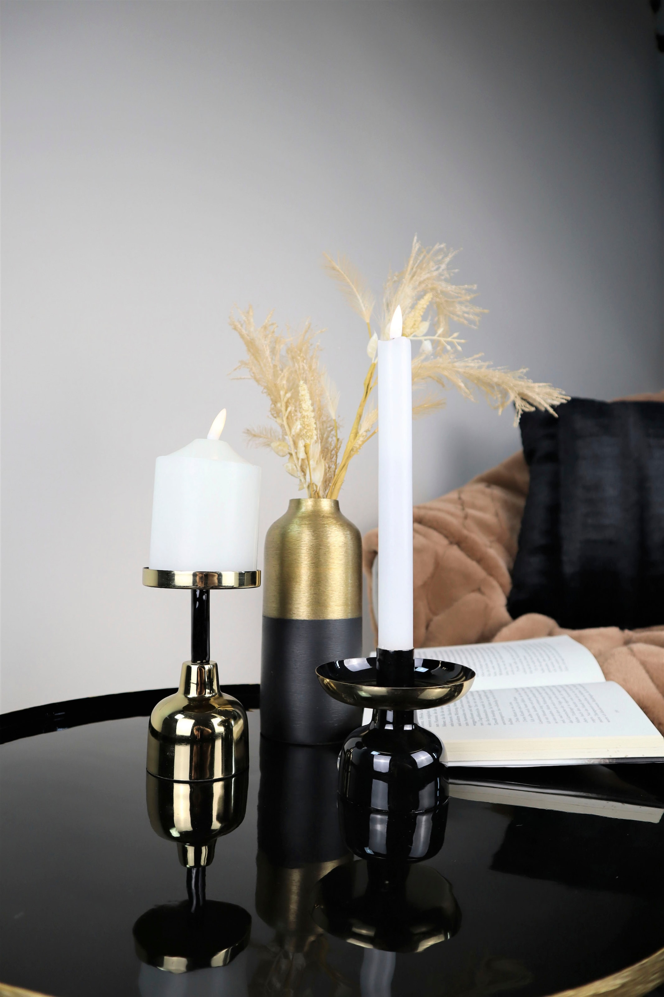 AM Design 2 kaufen St.), OTTO Kerzenhalter bei Höhe Metall«, »aus (Set, 13,5 cm Stumpenkerzenhalter, ca