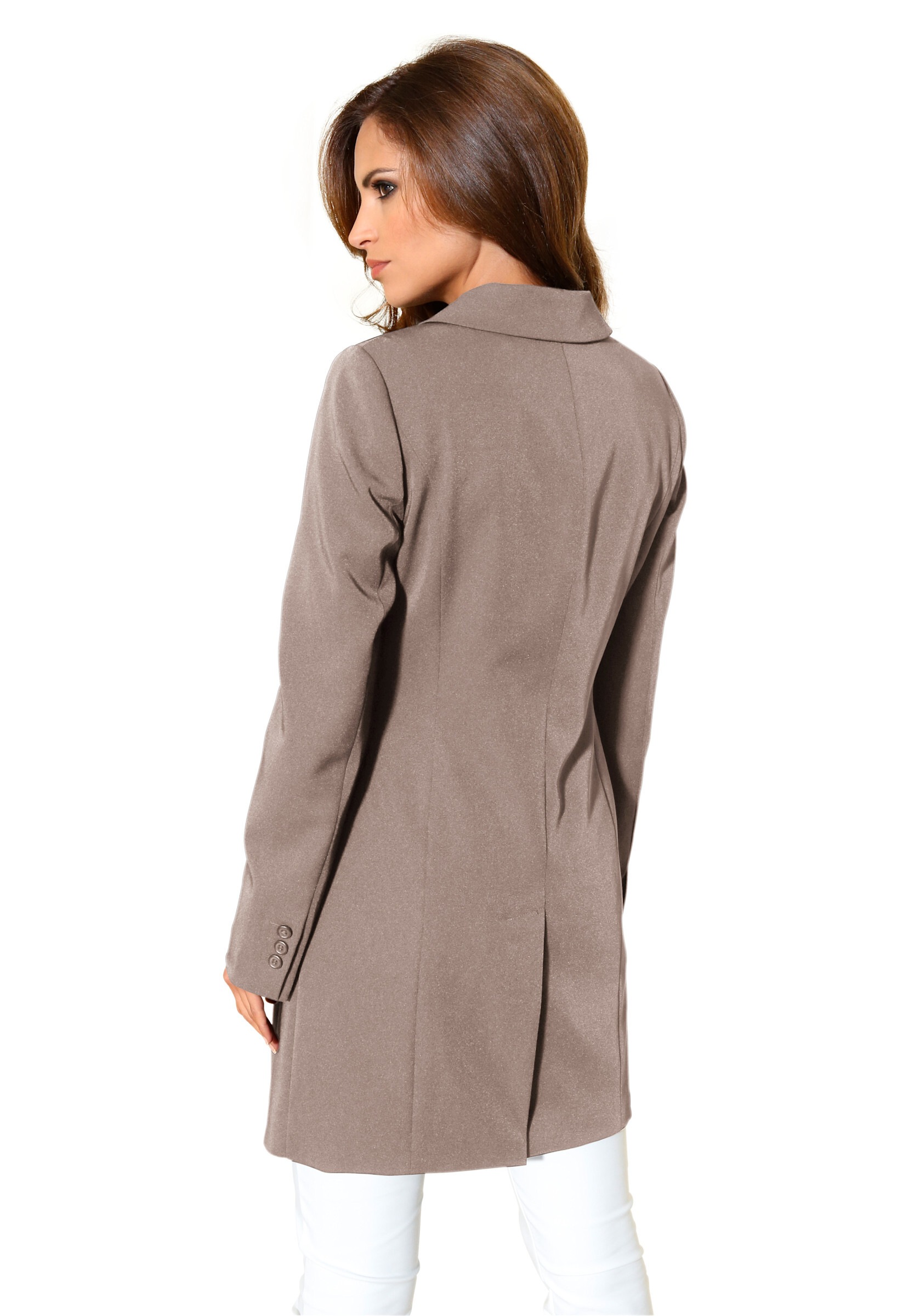 heine Blusenblazer »Longblazer Longblazer mit Pattentaschen«
